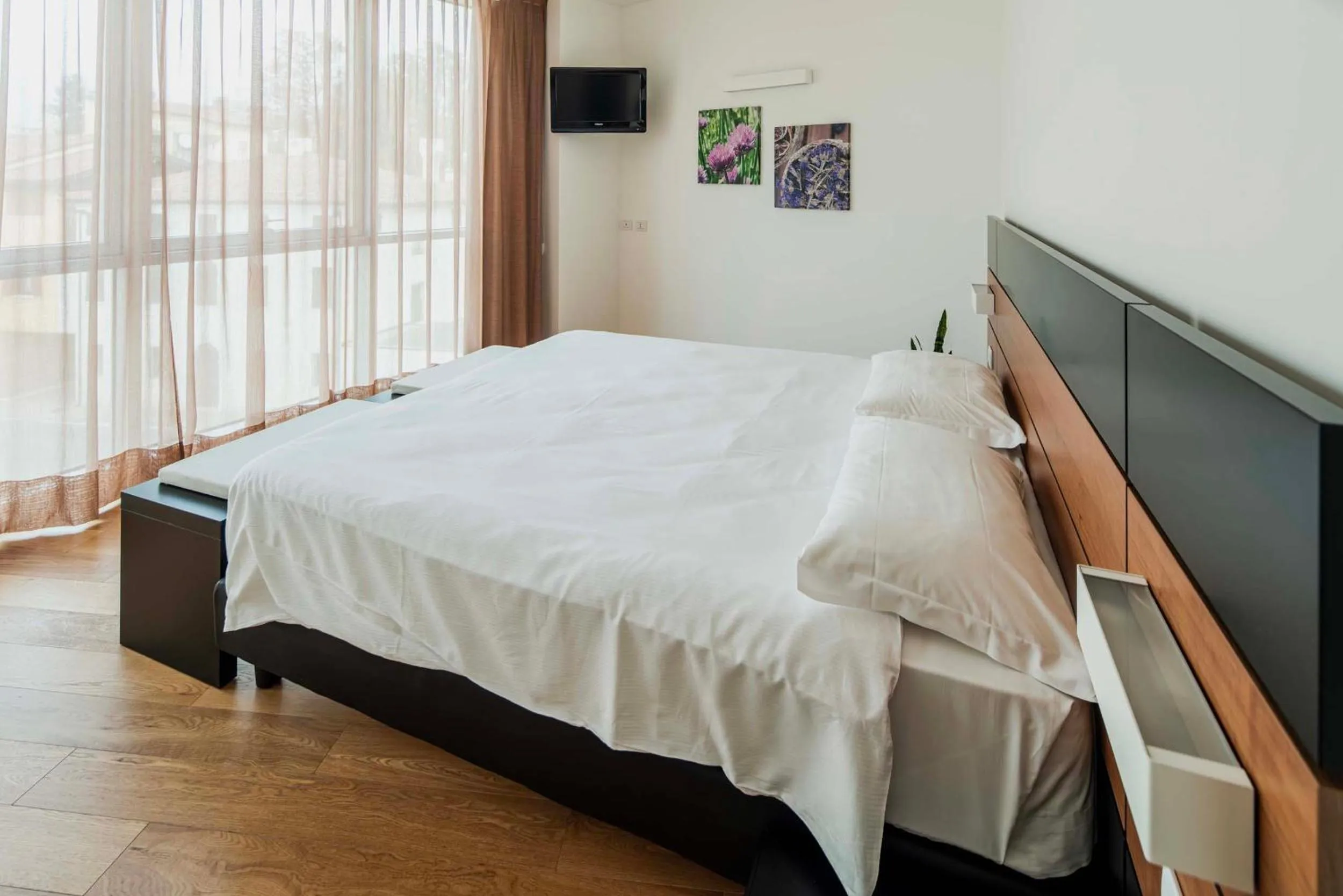 Bed in Portus Appartamenti