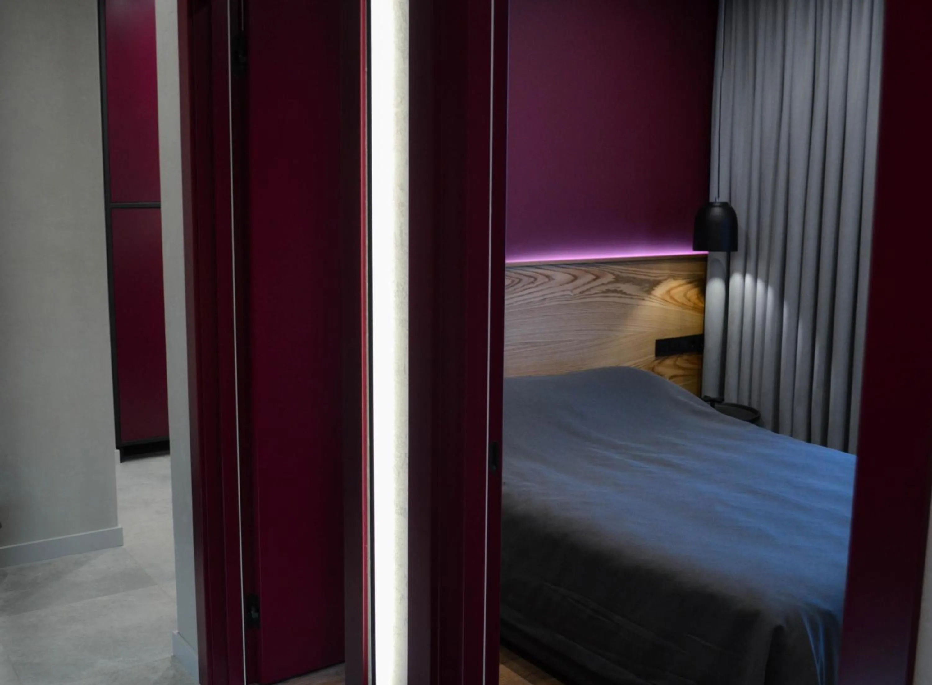 Bed in Kostjukowski apartments Nekrasova 45a