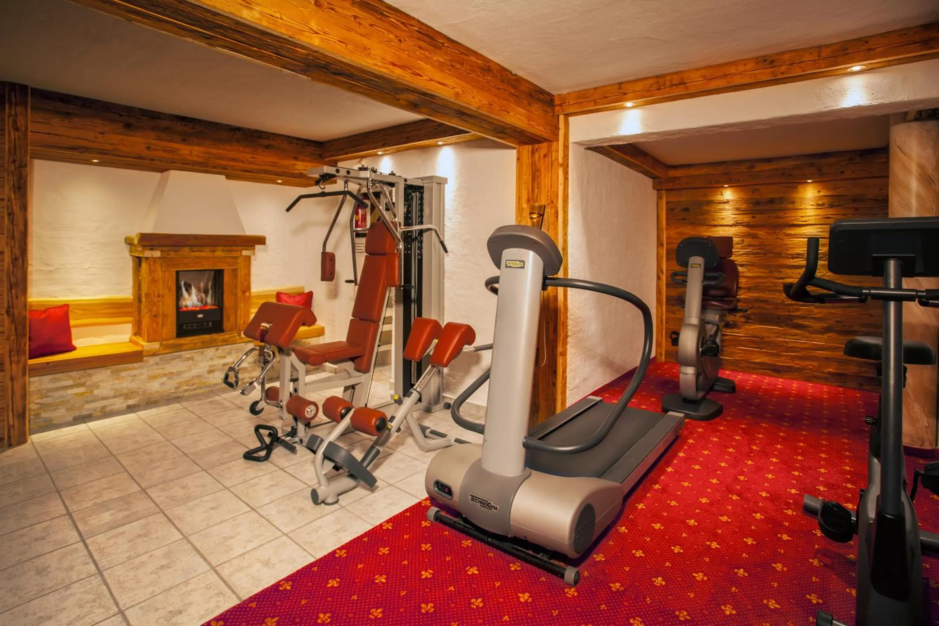 Fitness centre/facilities in Hotel-Pension Egger