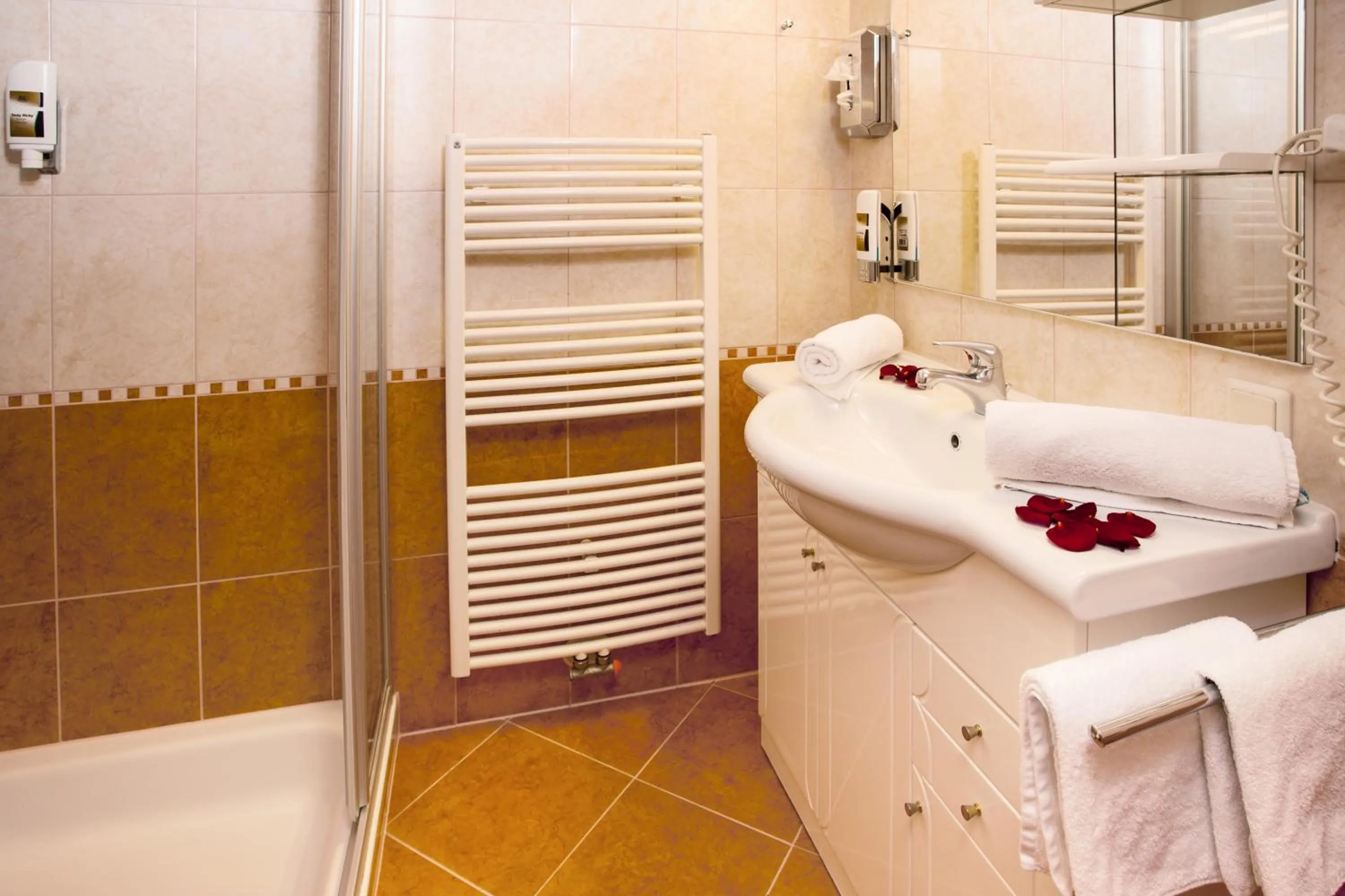 Bathroom in Hotel-Pension Egger