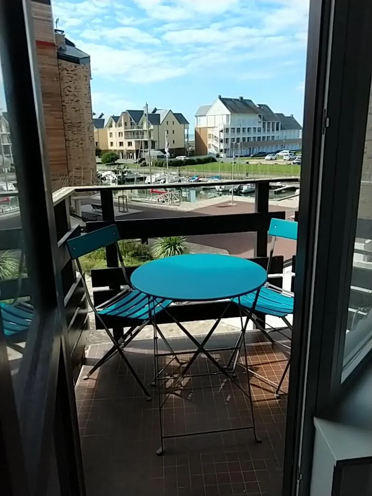 Studio Deauville-Les Marinas,vue mer et bassin