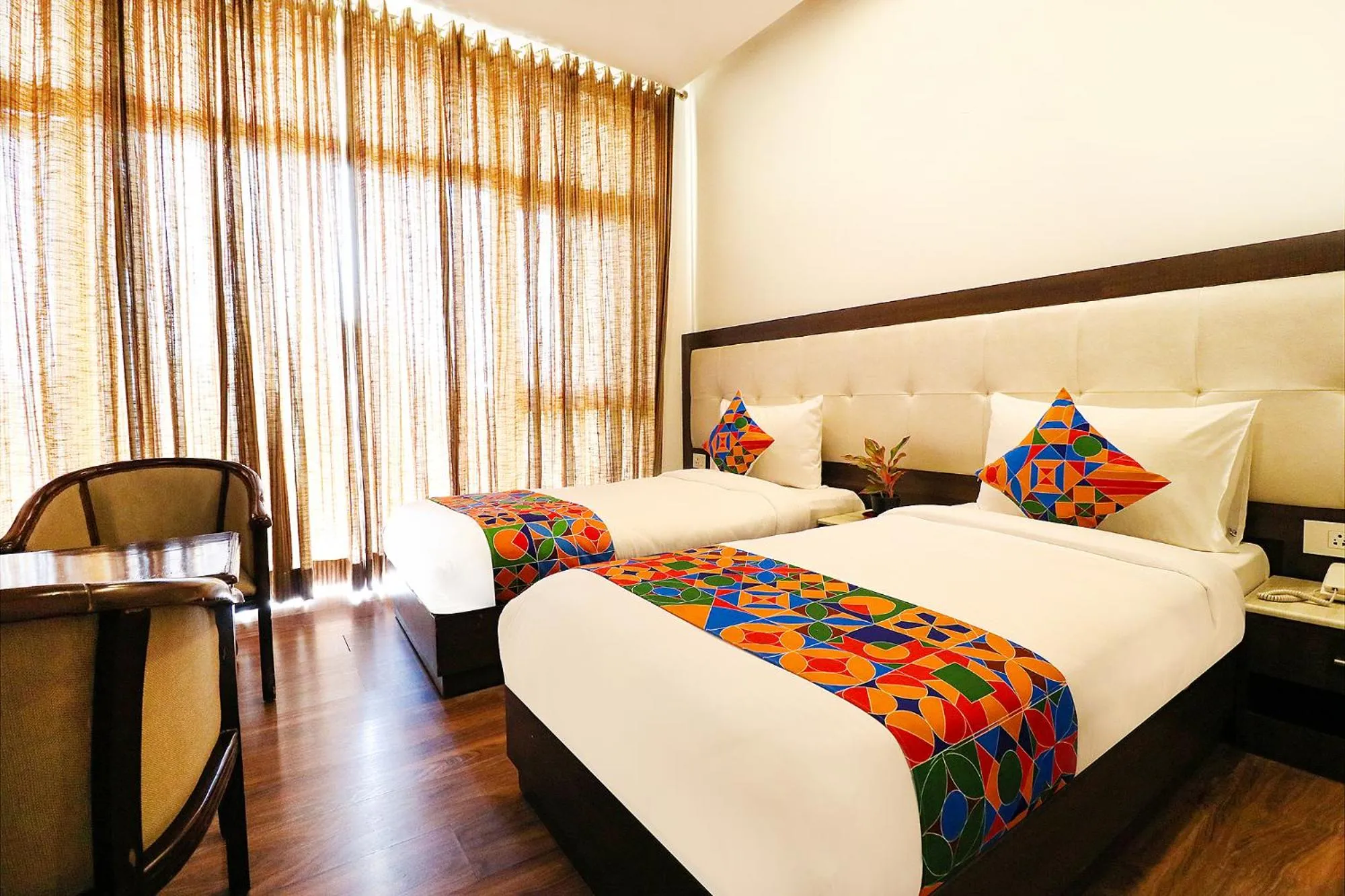 Bed in FabHotel Oyster Villa