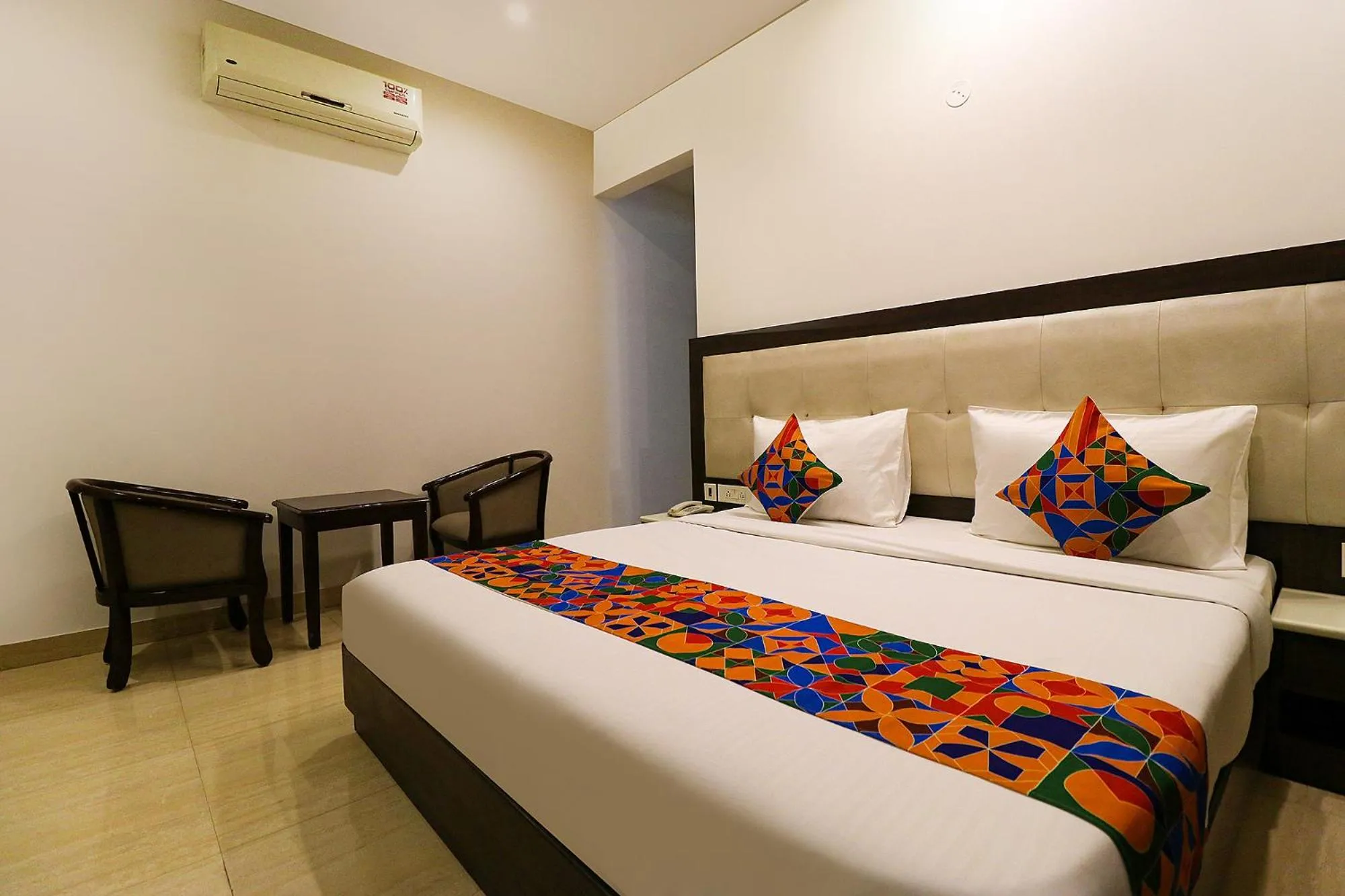 Bed in FabHotel Oyster Villa