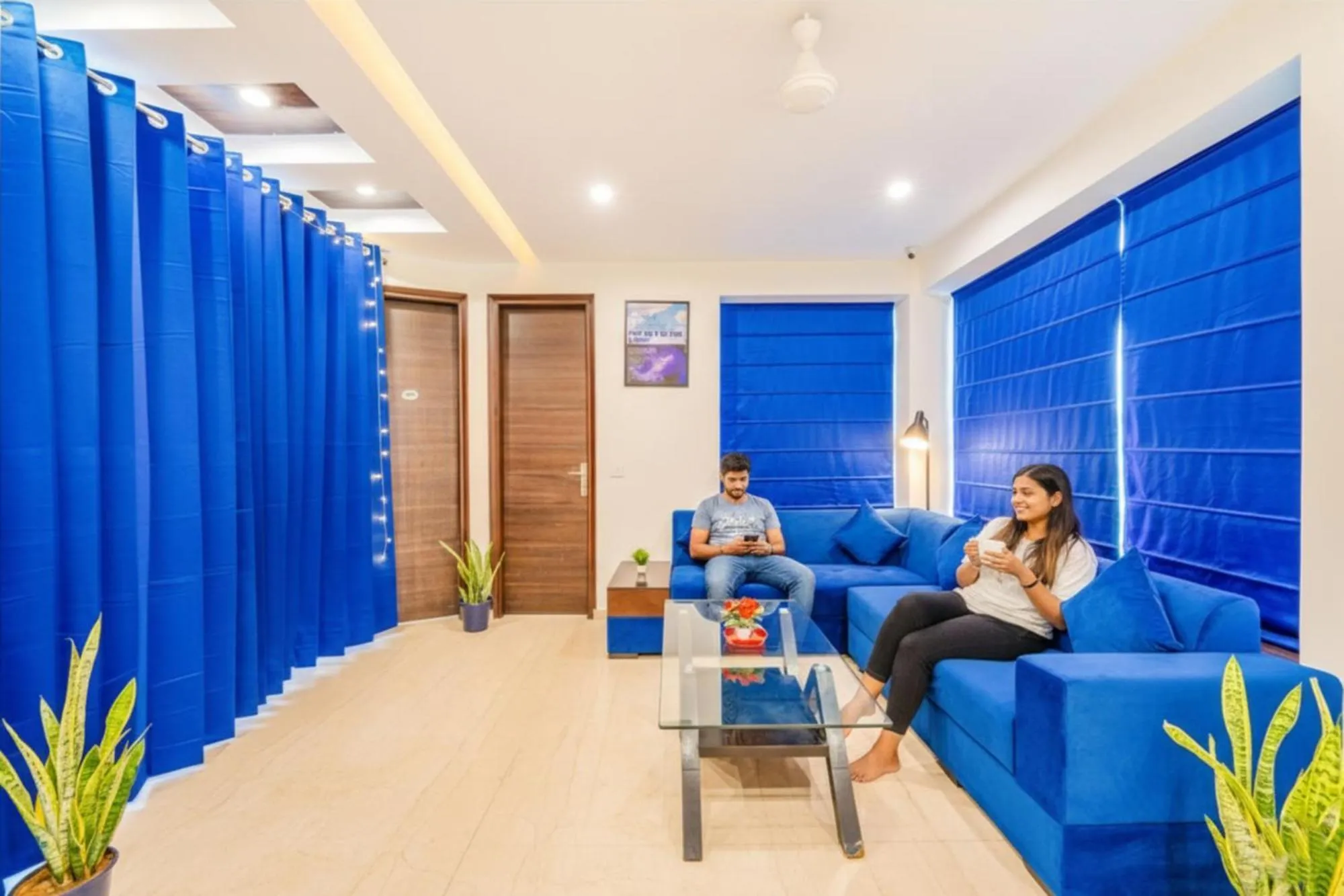 Seating area in FabHotel Oyster Villa