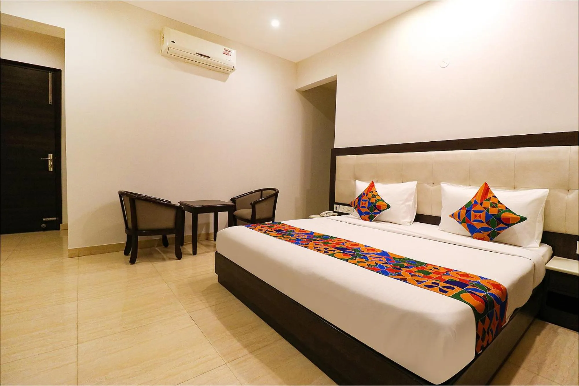 Bed in FabHotel Oyster Villa