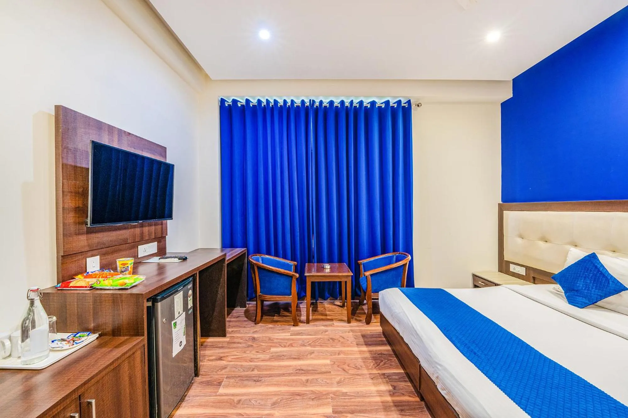 Bed in FabHotel Oyster Villa