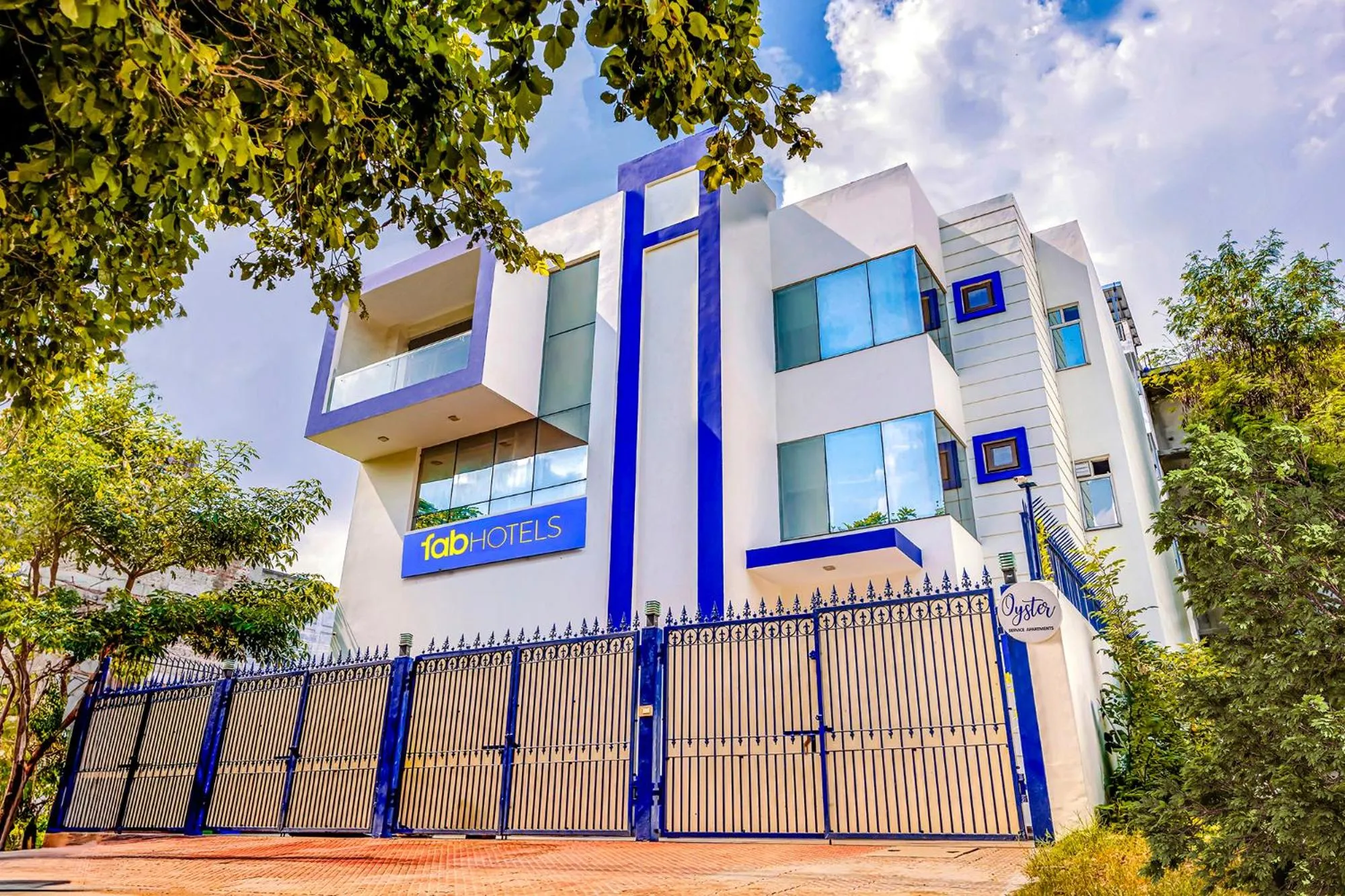 Property building in FabHotel Oyster Villa