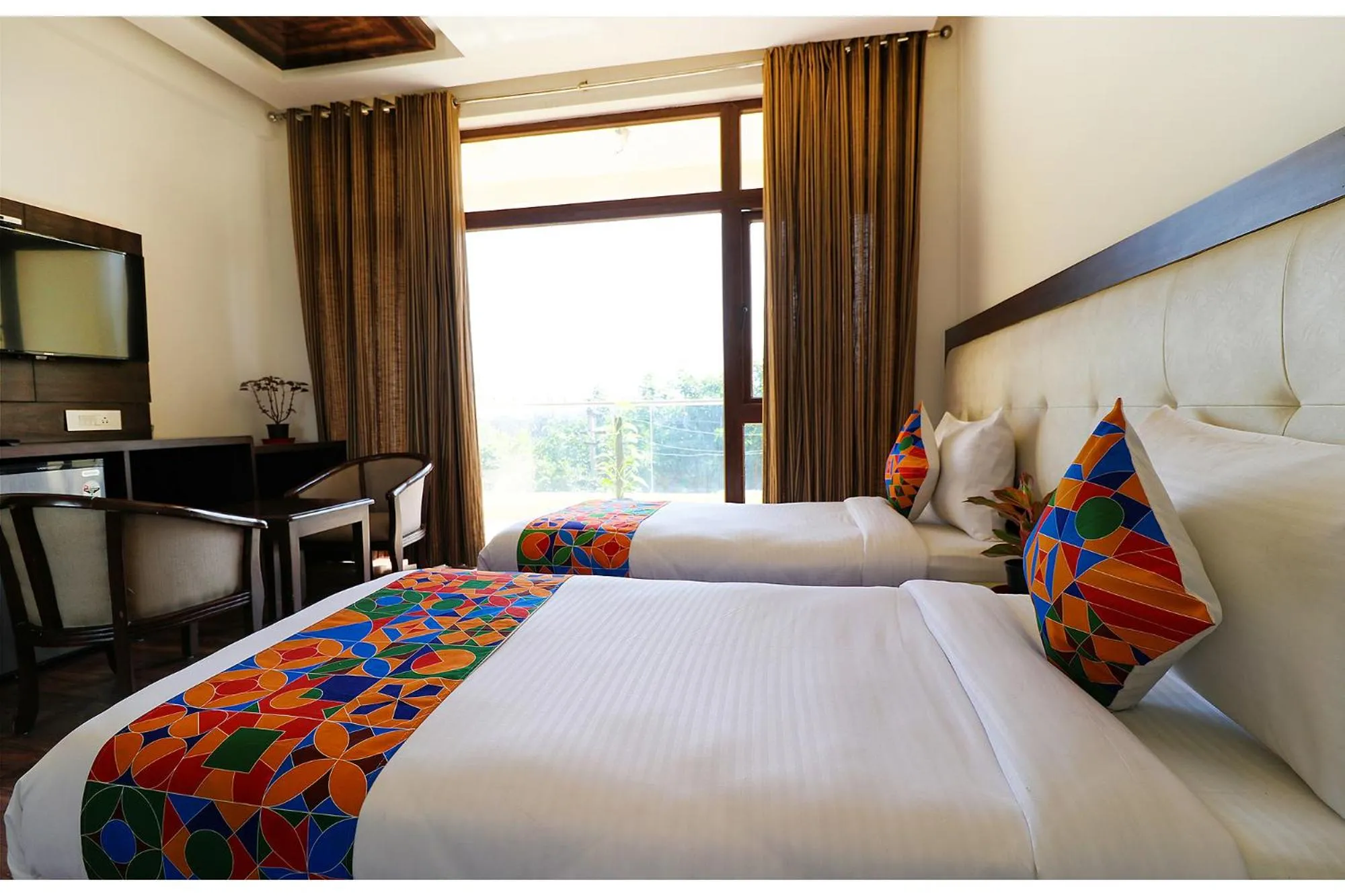 Bedroom, Bed in FabHotel Oyster Villa