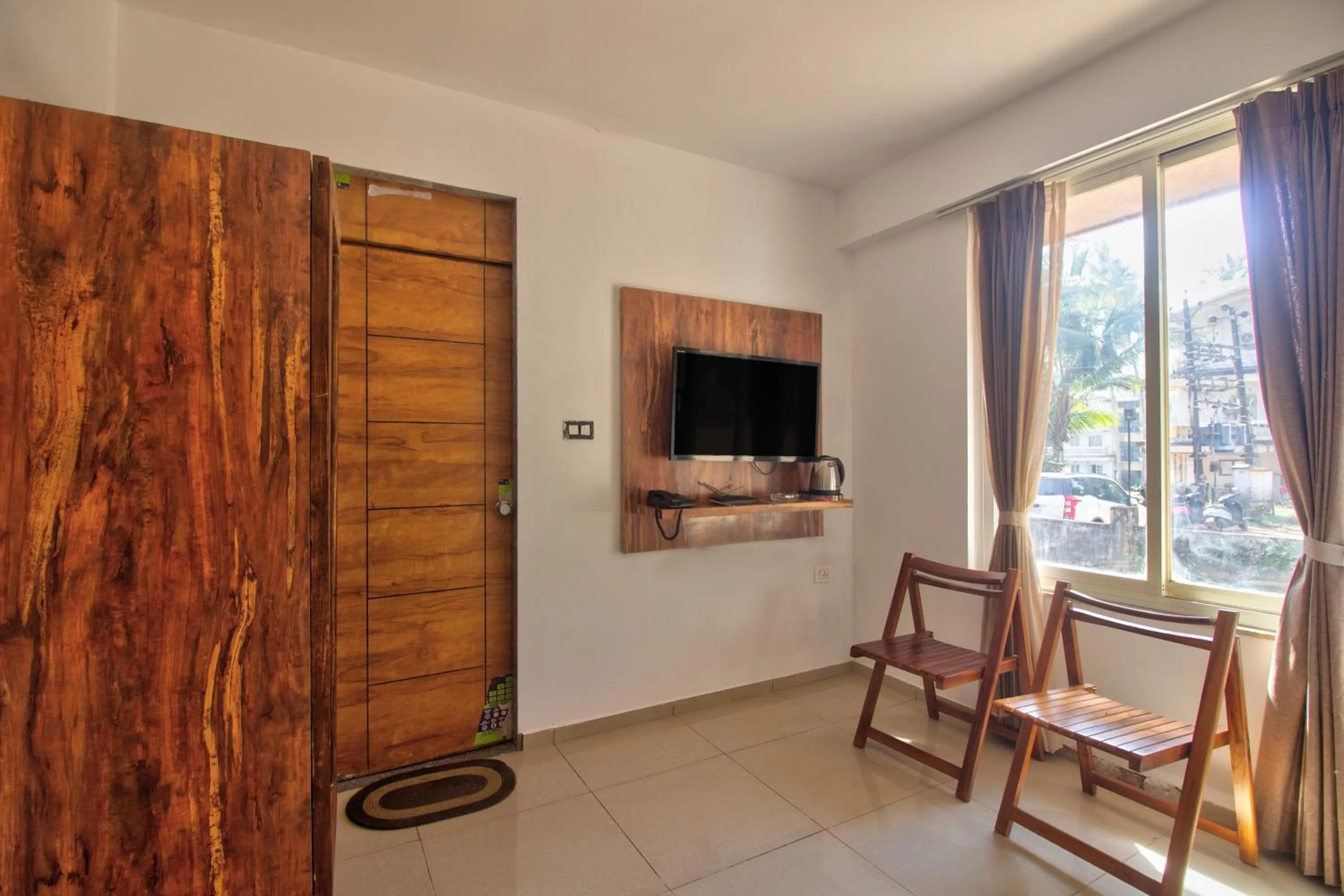 Seating area in Hotel Sea Sapphire ,Calangute