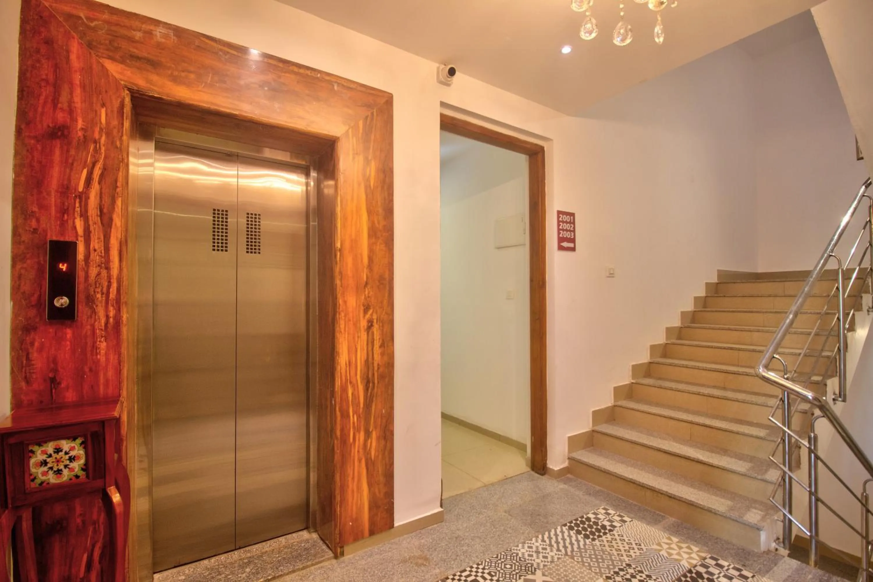 elevator in Hotel Sea Sapphire ,Calangute