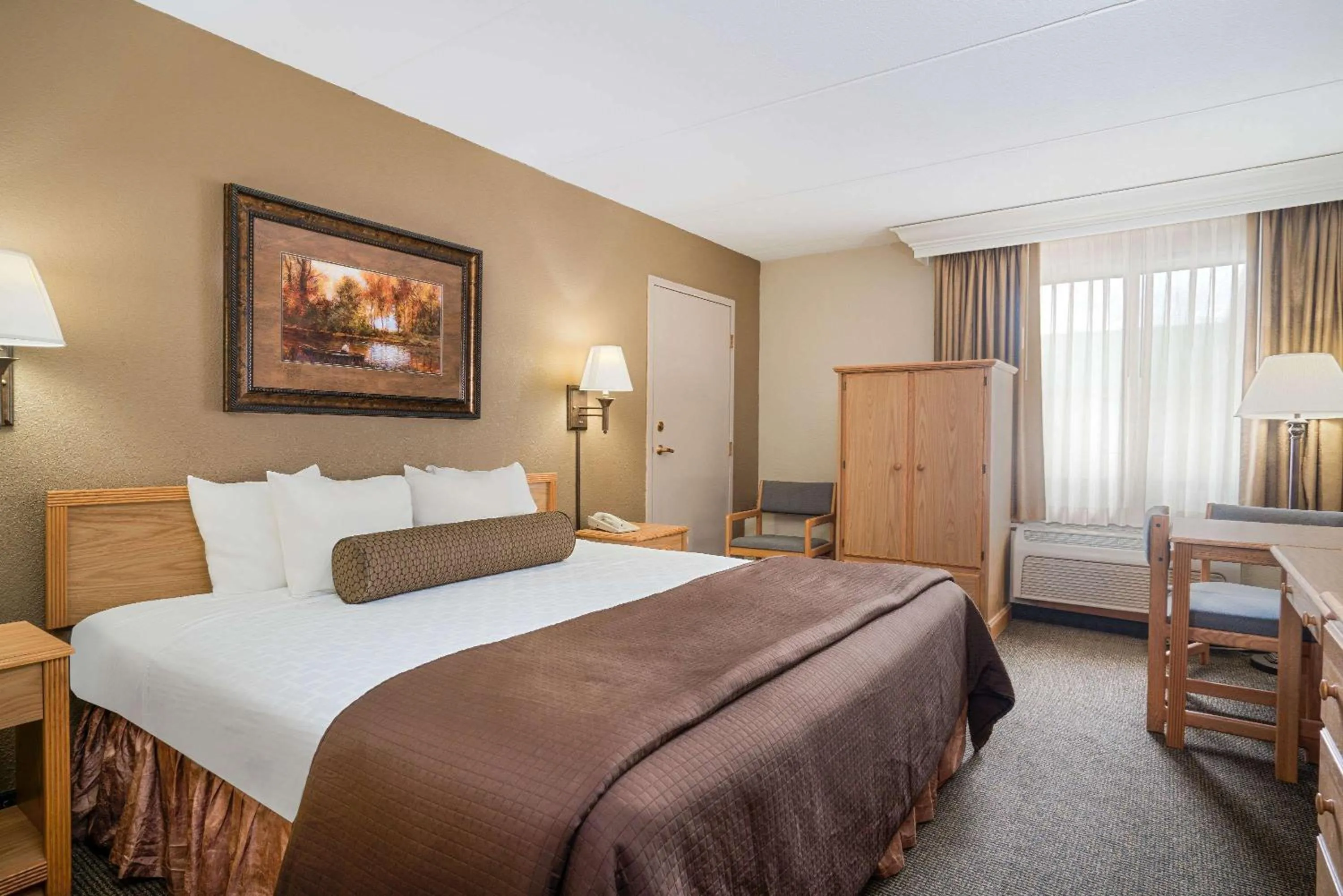 Photo of the whole room in Ramada by Wyndham Plymouth Hotel & Conference Center