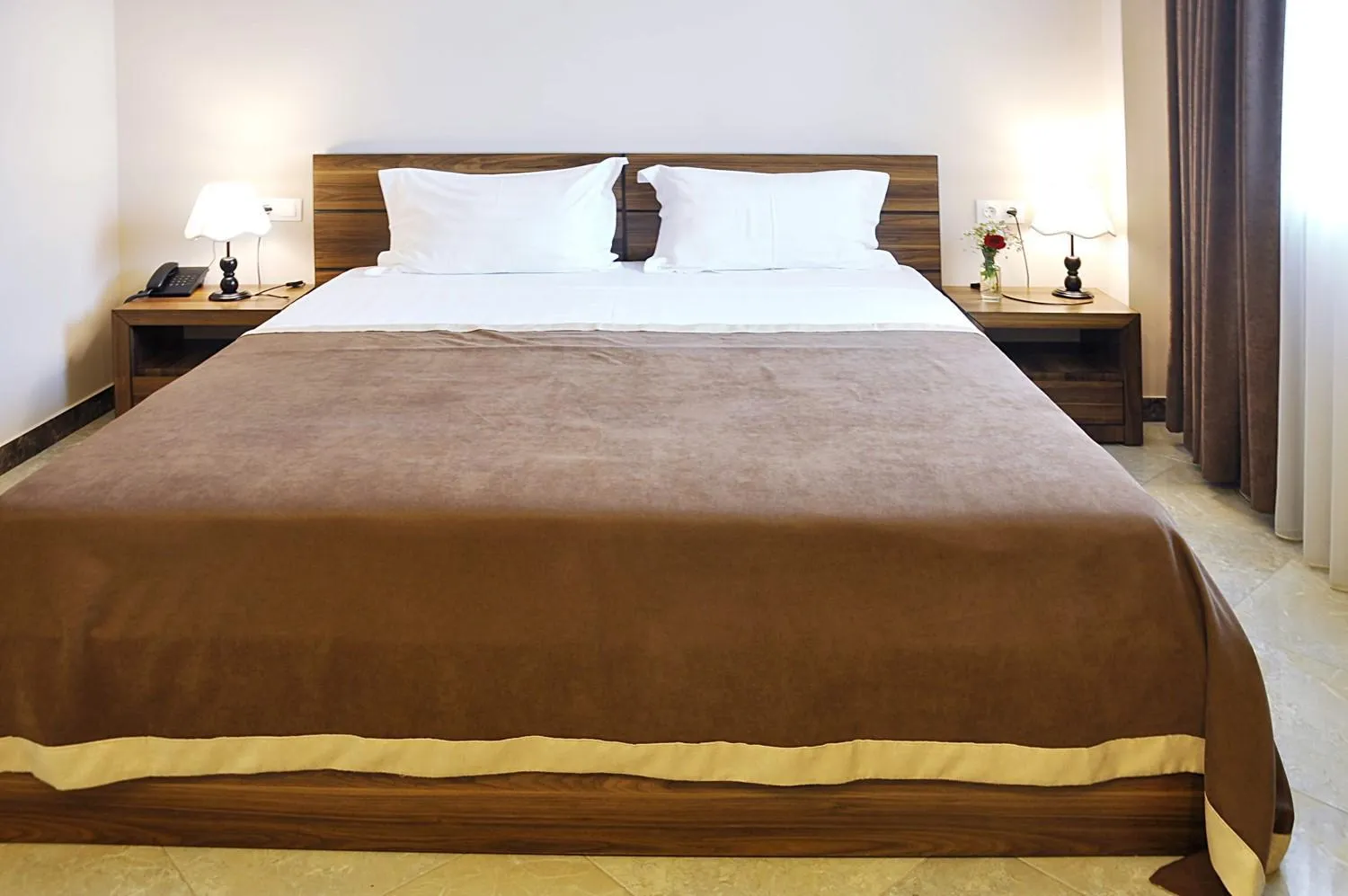 Bed in Hotel Gremi Tbilisi