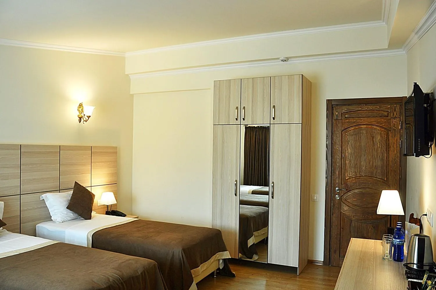 Bed in Hotel Gremi Tbilisi