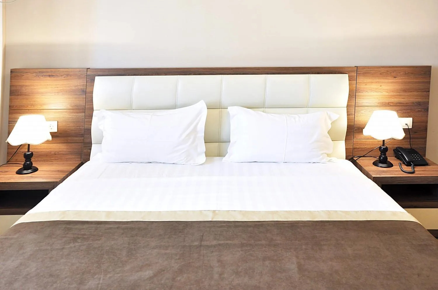 Bed in Hotel Gremi Tbilisi