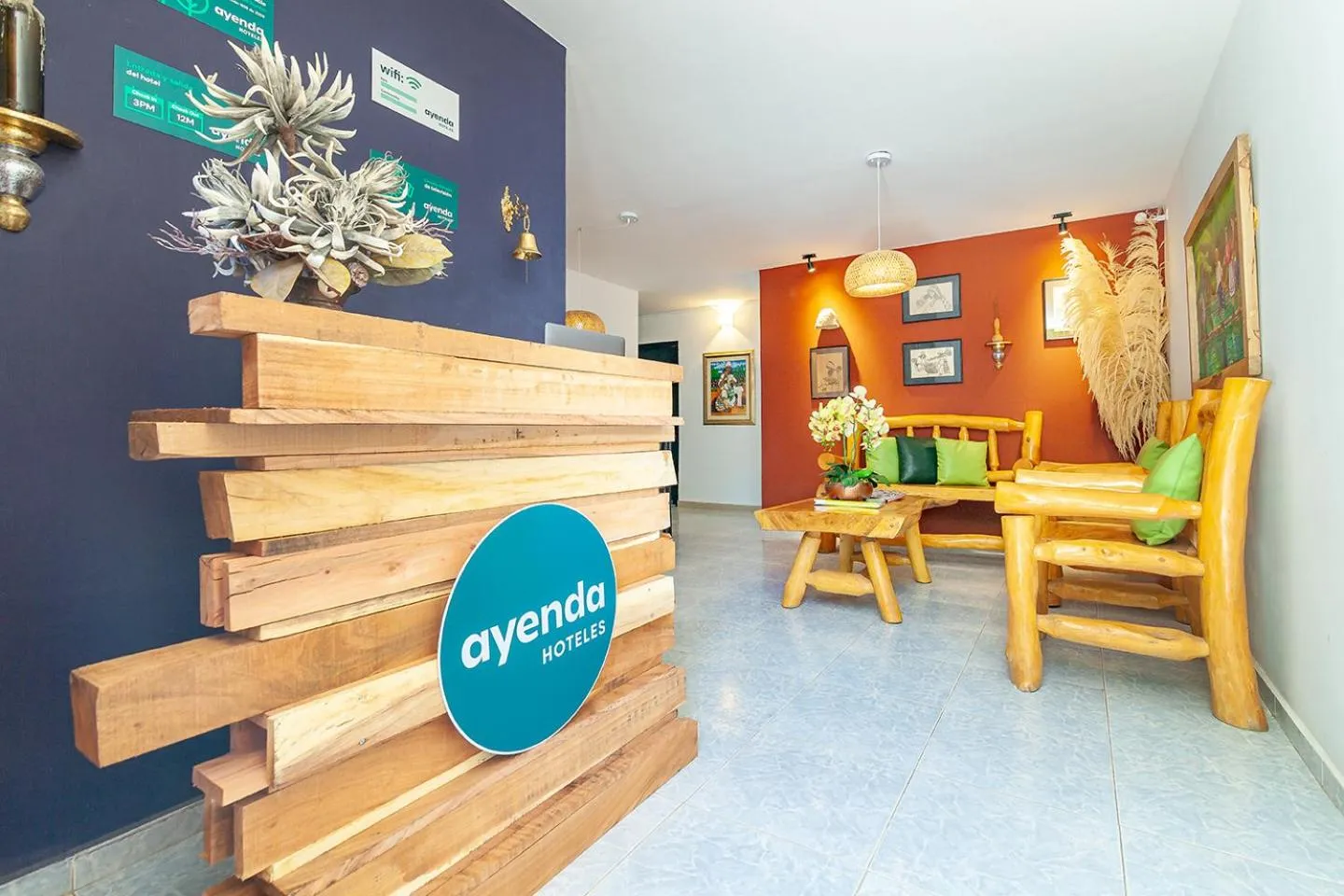 Lobby or reception in Ayenda Casa Paulina