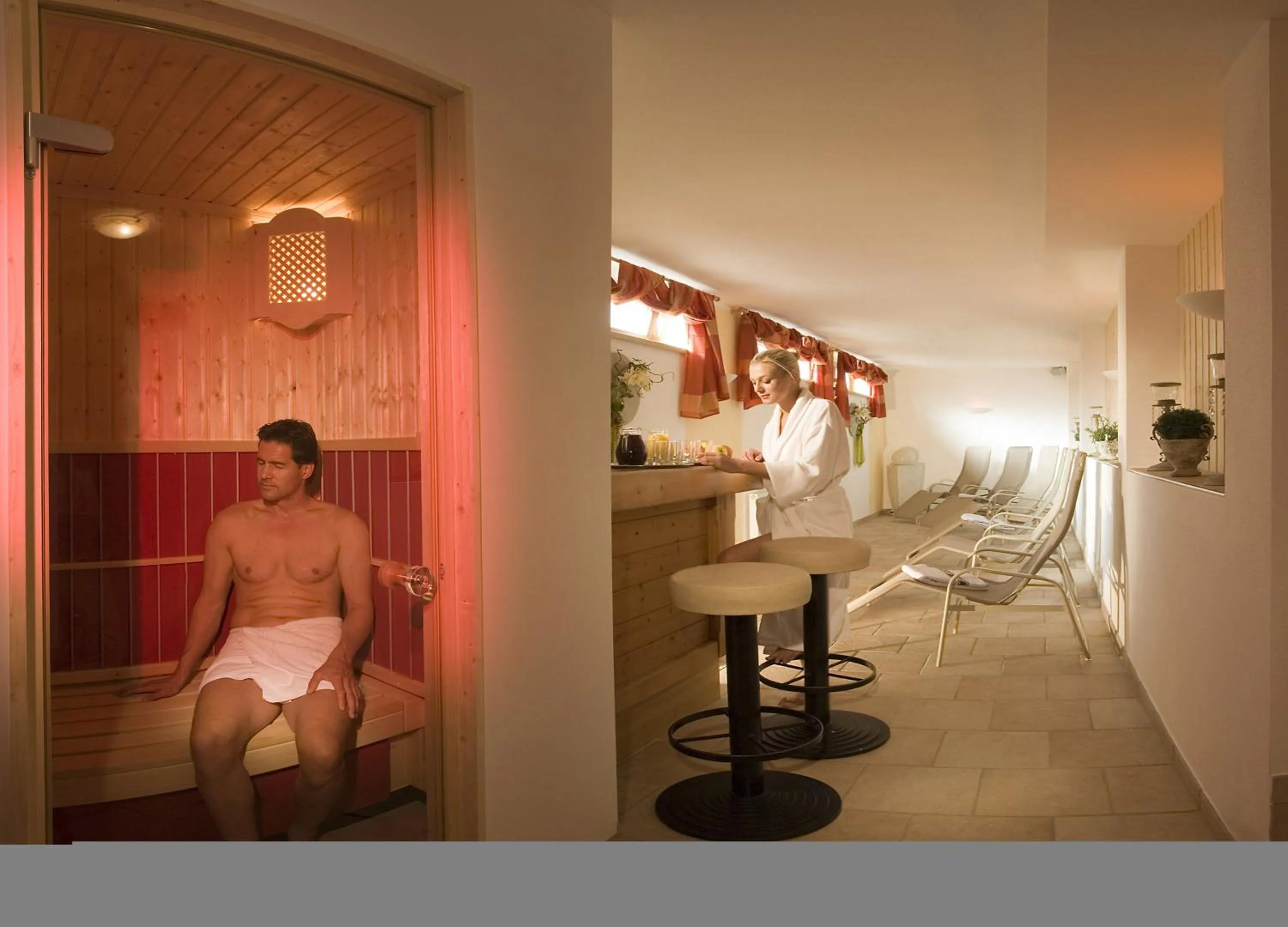 Sauna in Hotel Sonne