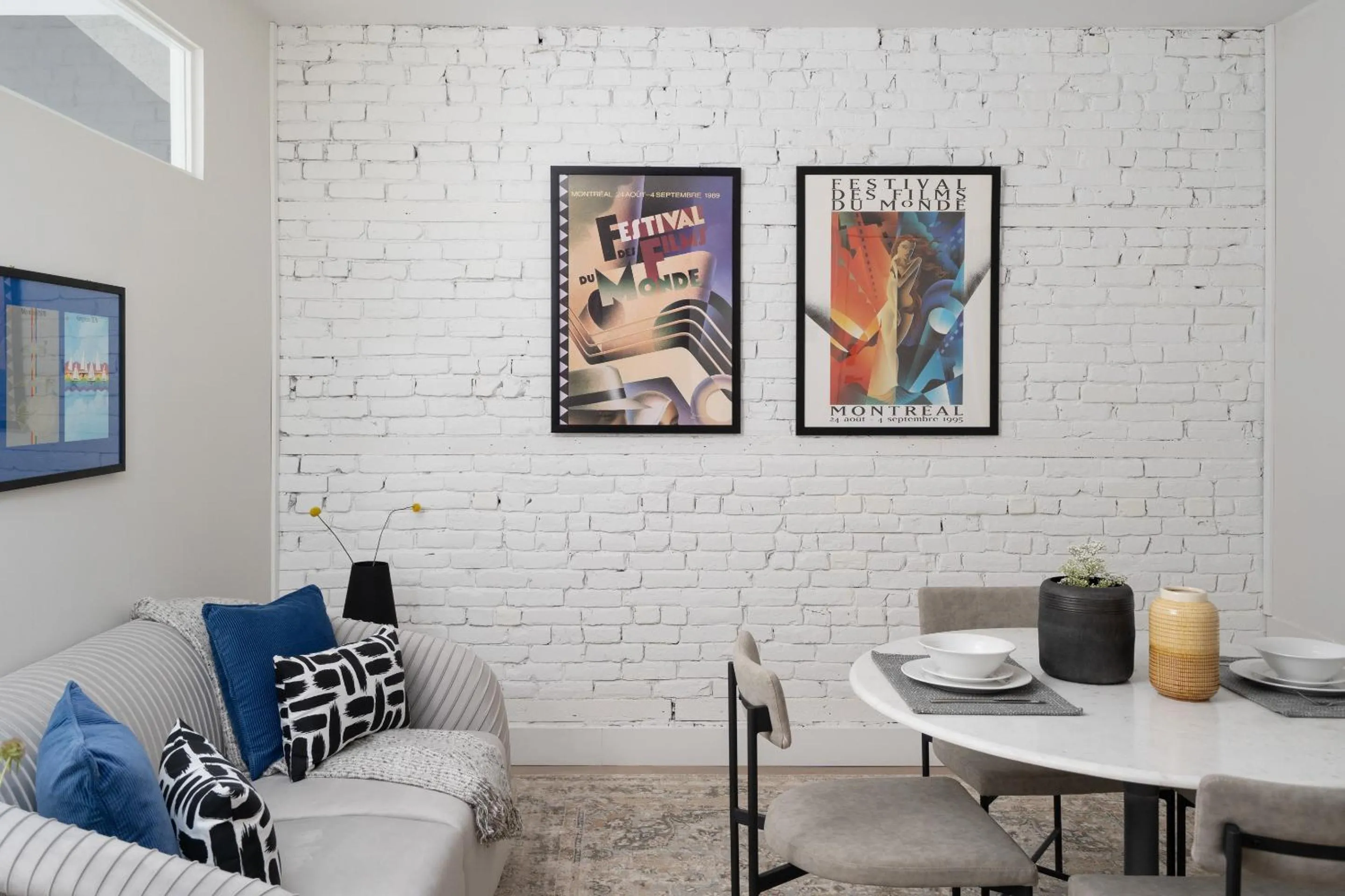 Decorative detail in François-Denis Apartments