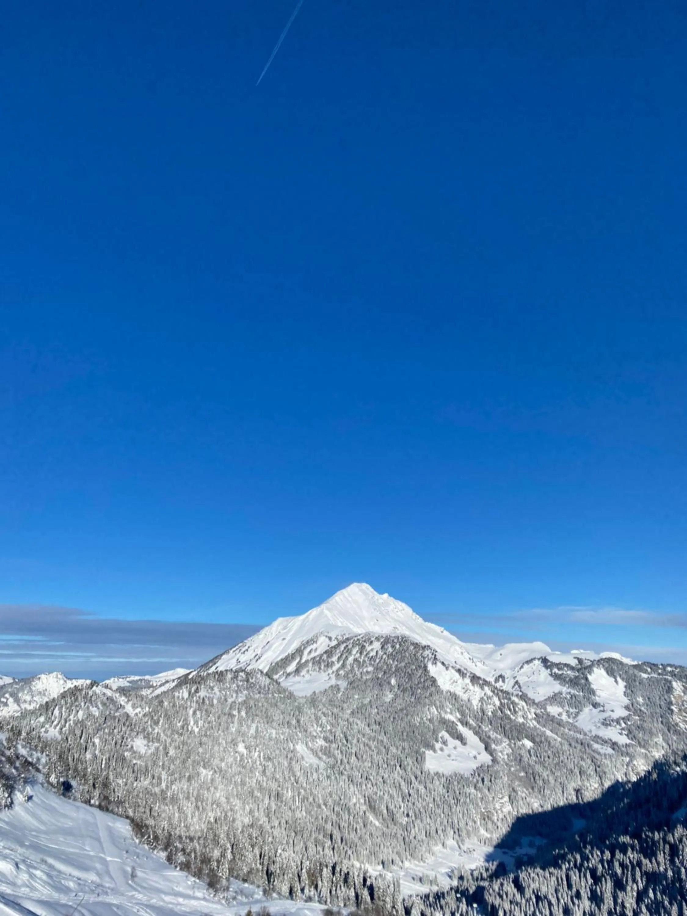 Mountain view in Le Roitelet