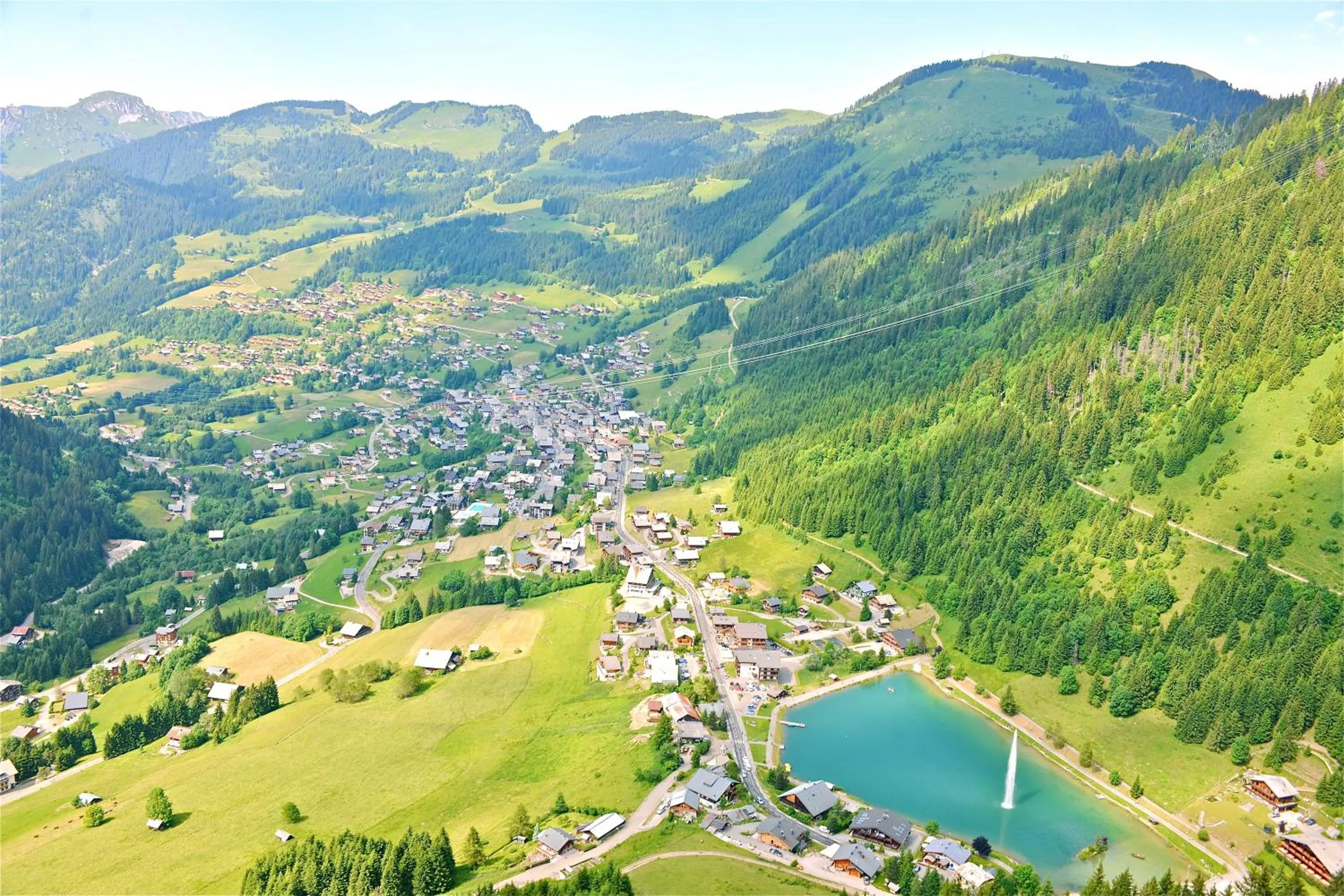 Bird's eye view in Le Roitelet