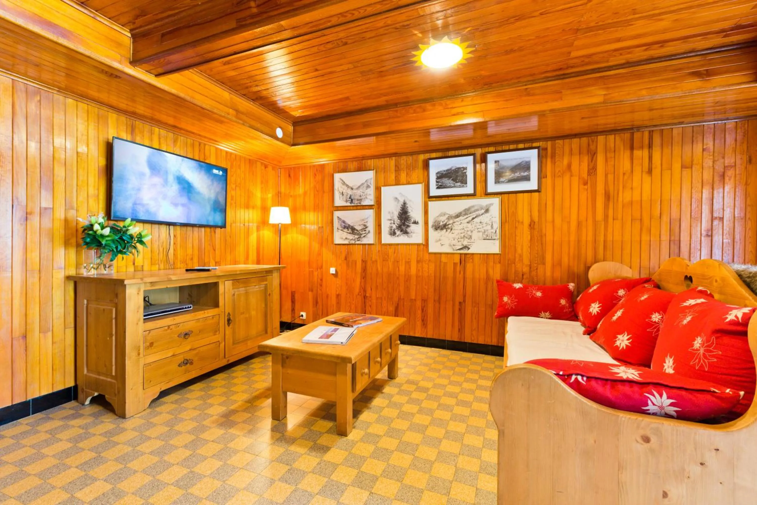 Communal lounge/ TV room in Le Roitelet