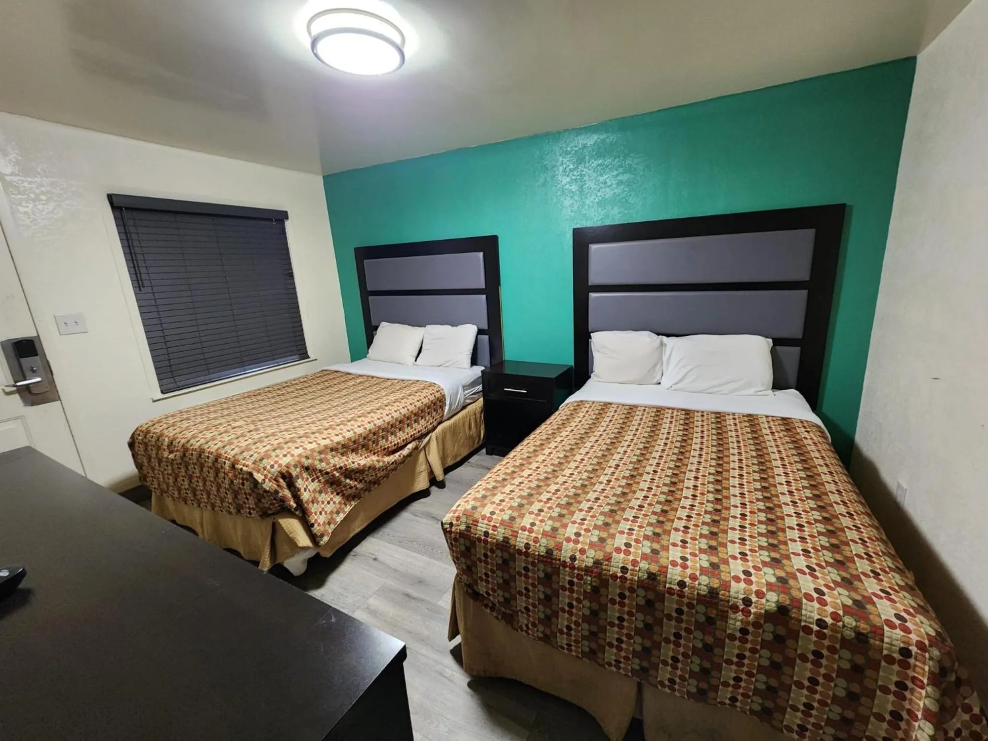 Bed in Green Garden Inn