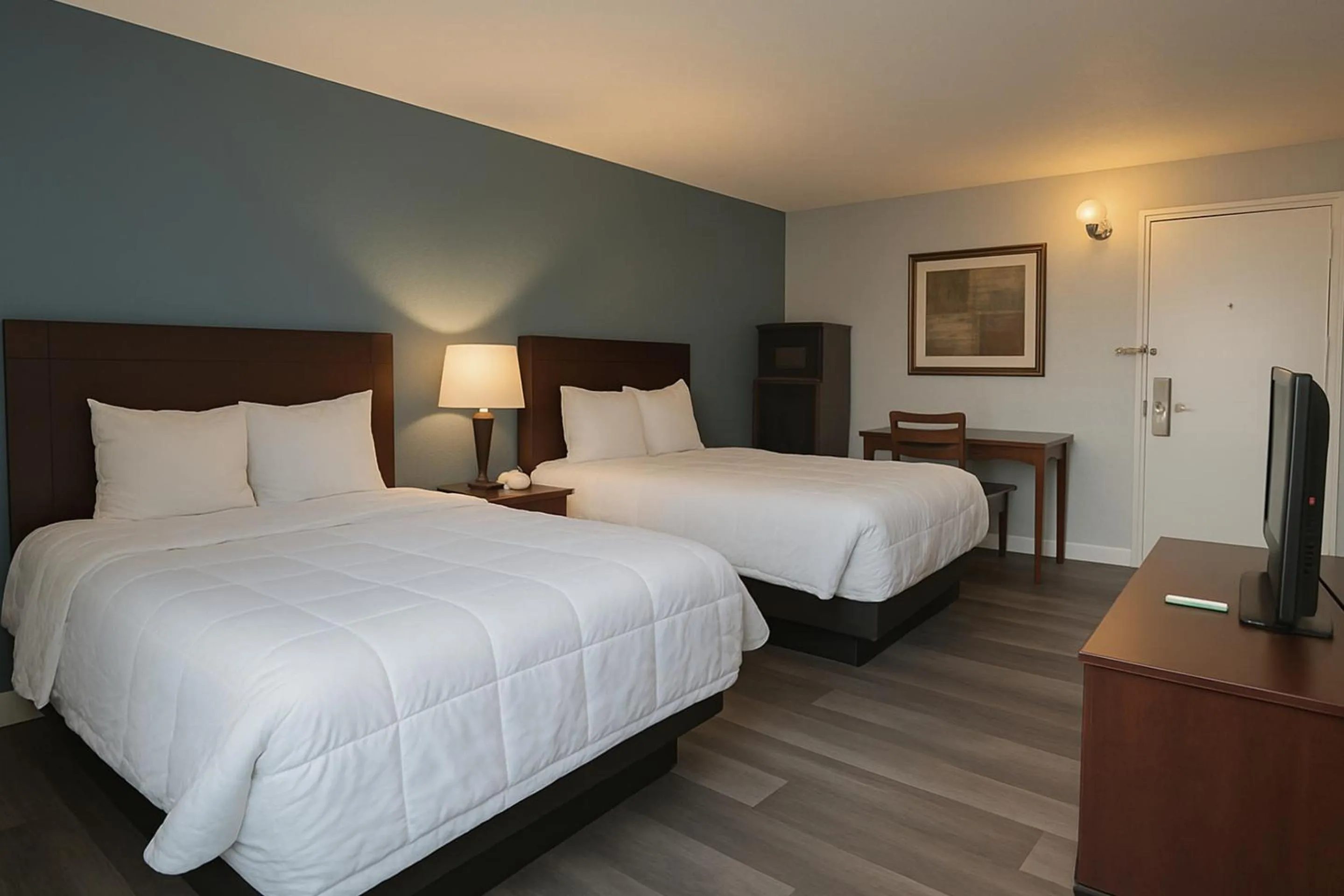 Bedroom, Bed in Key Inn Roseville