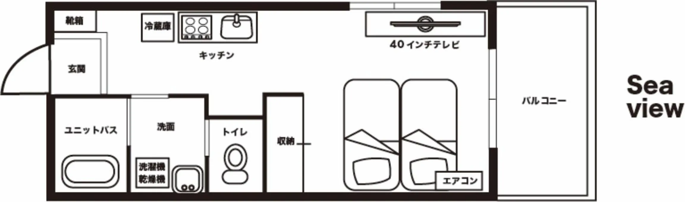 Floor plan in Blue Entrance