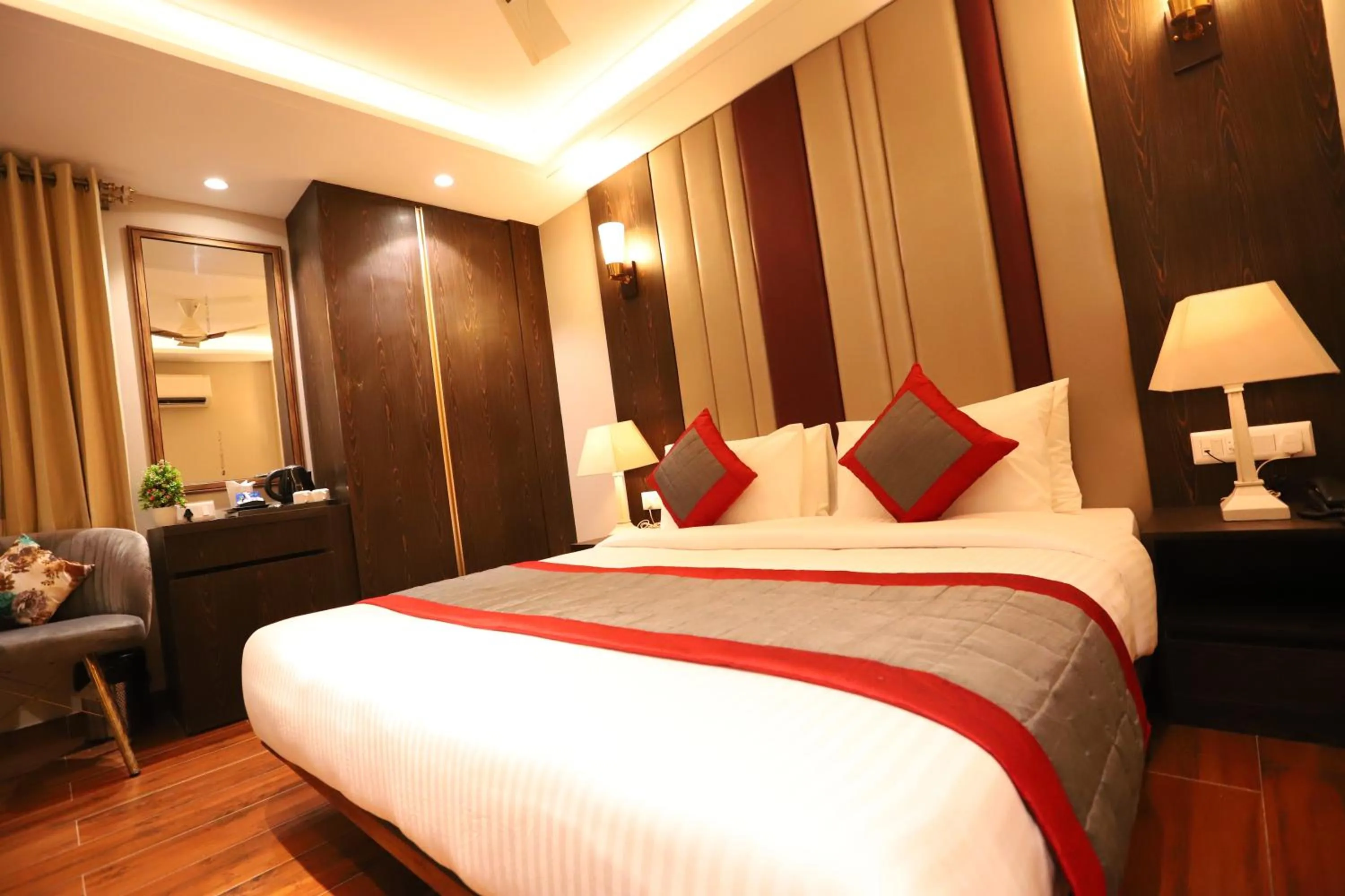 Bed in Hotel The Magic Tree - Paharganj New Delhi