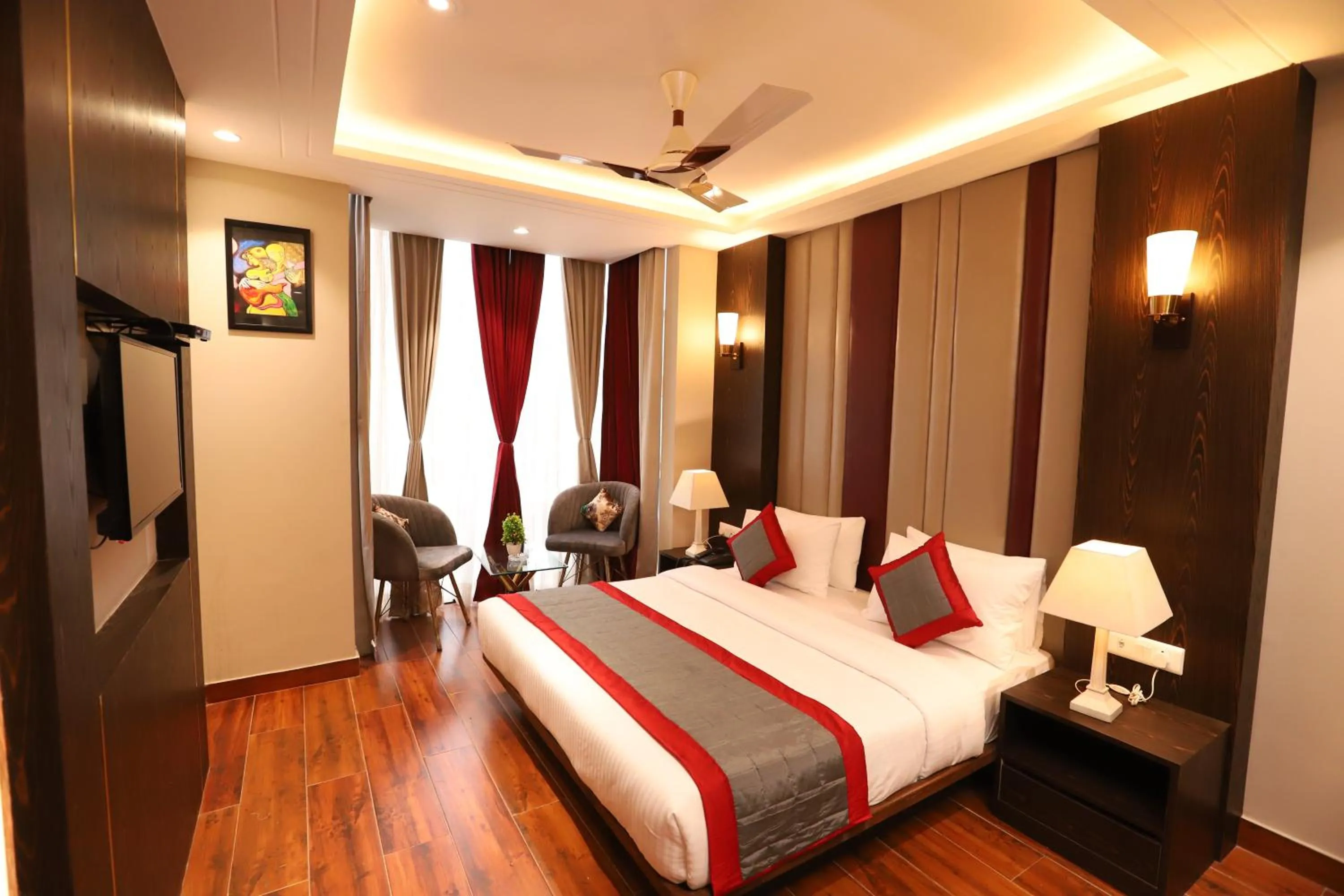 Bed in Hotel The Magic Tree - Paharganj New Delhi