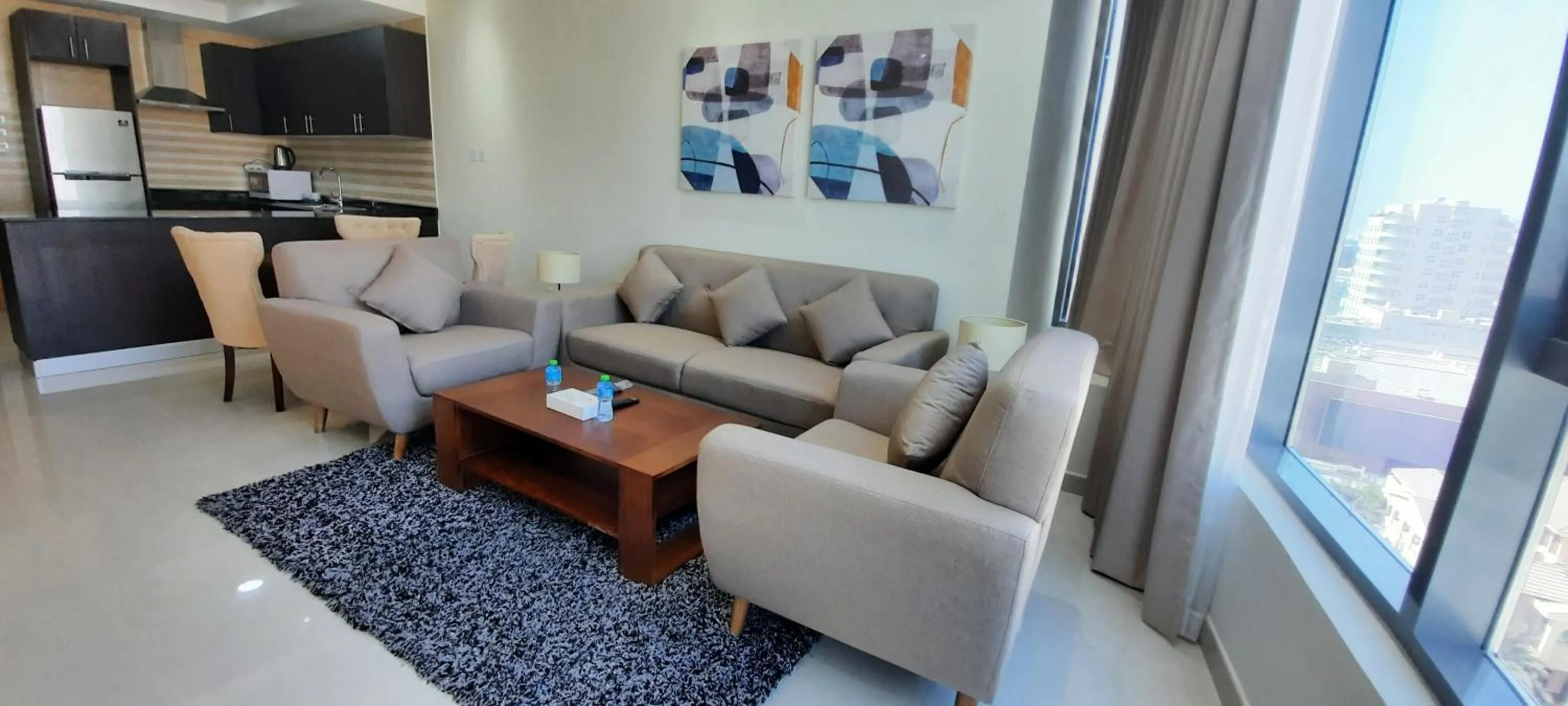 Living room in SIRIUS TOWER