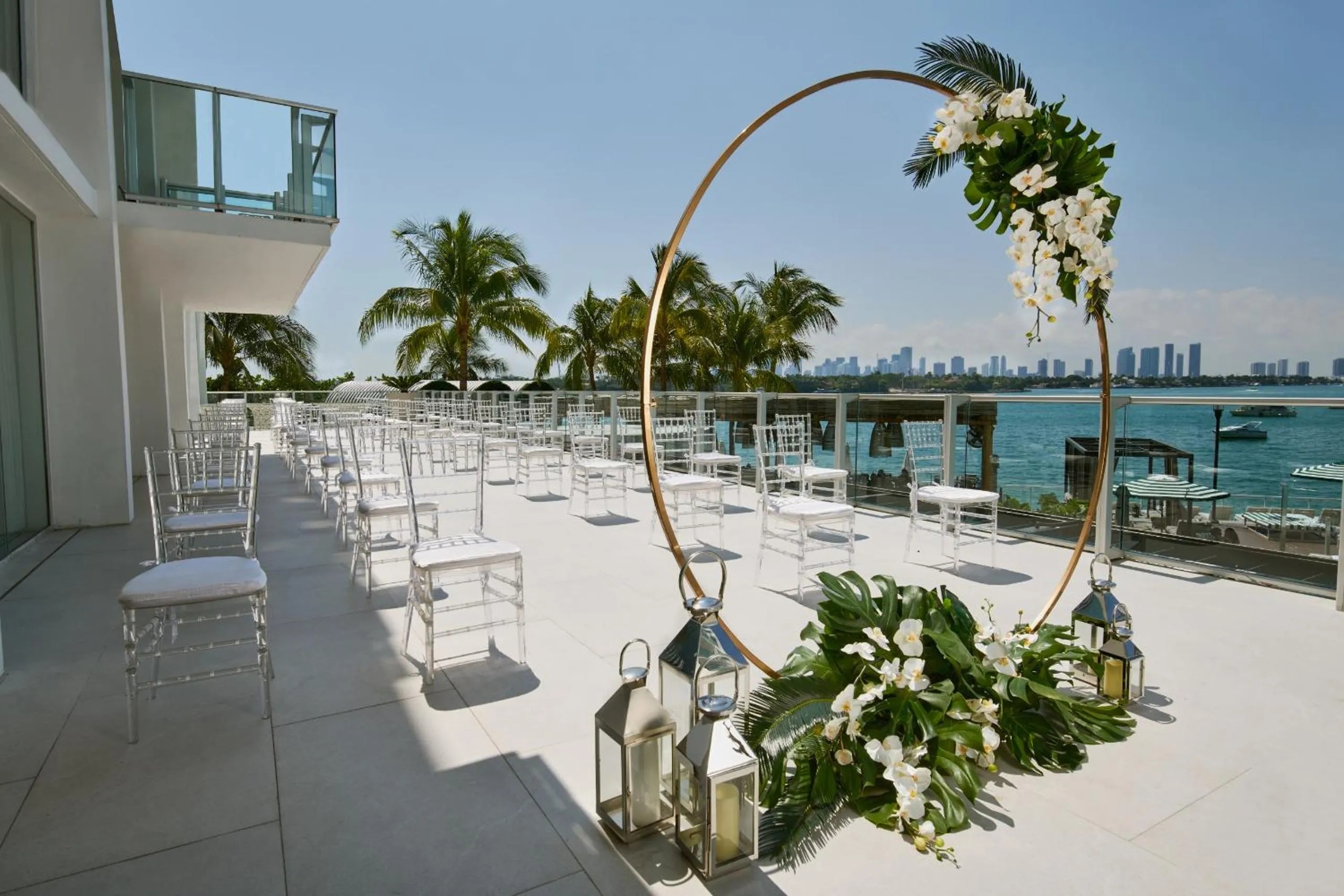 Balcony/Terrace in Mondrian South Beach