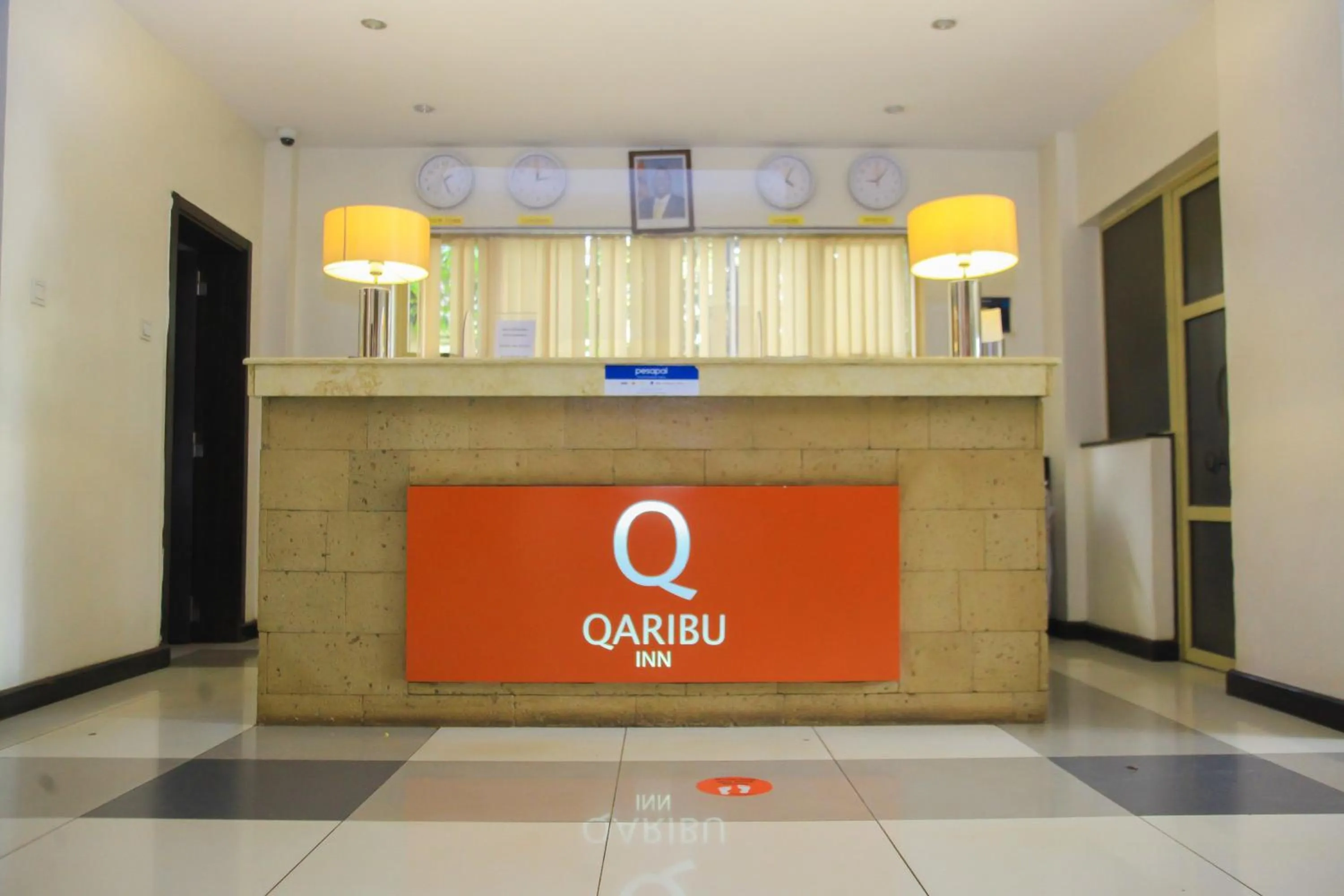 Lobby or reception in Qaribu Inn Boutique Hotel Nairobi