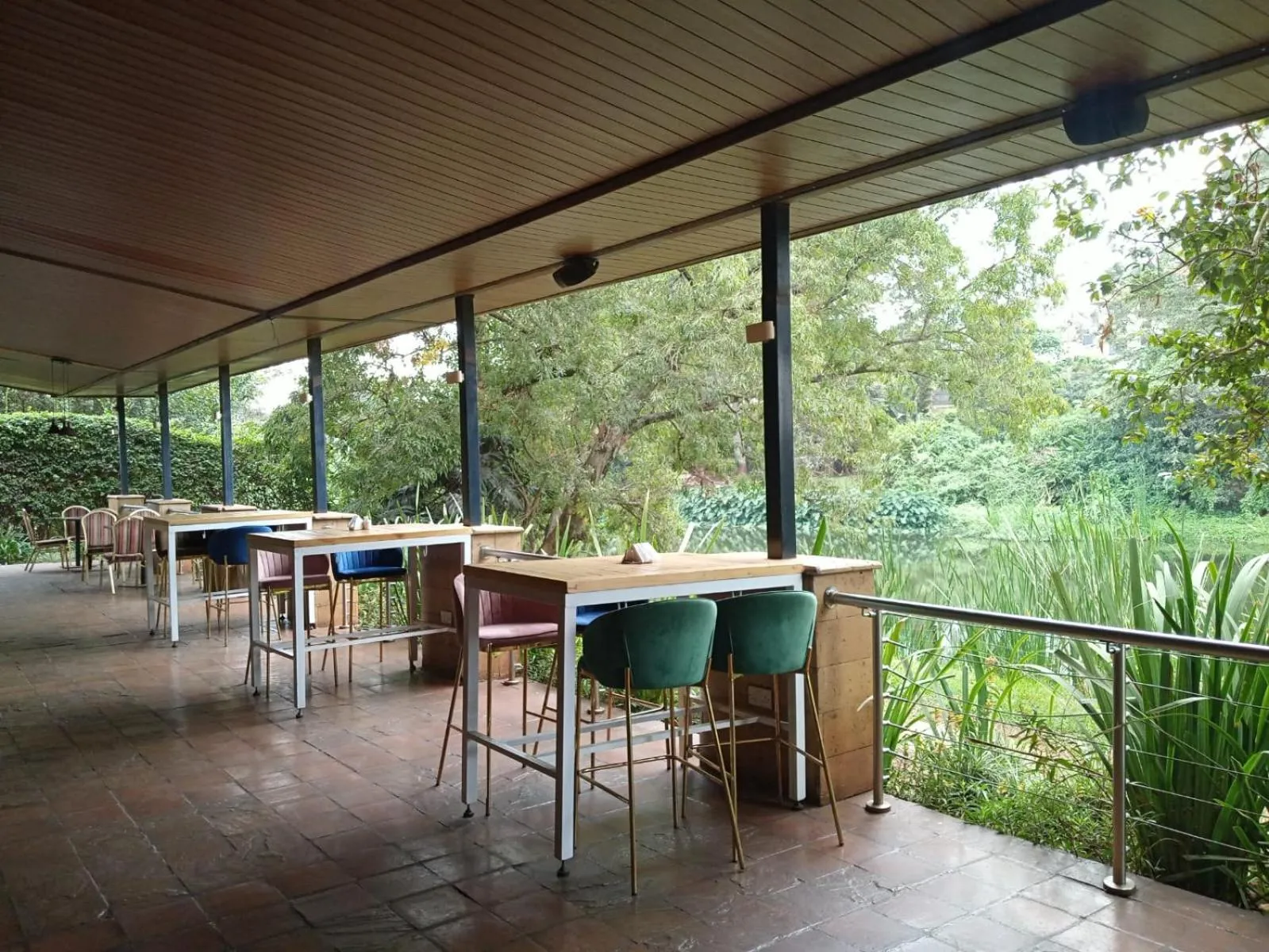 Patio in Qaribu Inn Boutique Hotel Nairobi