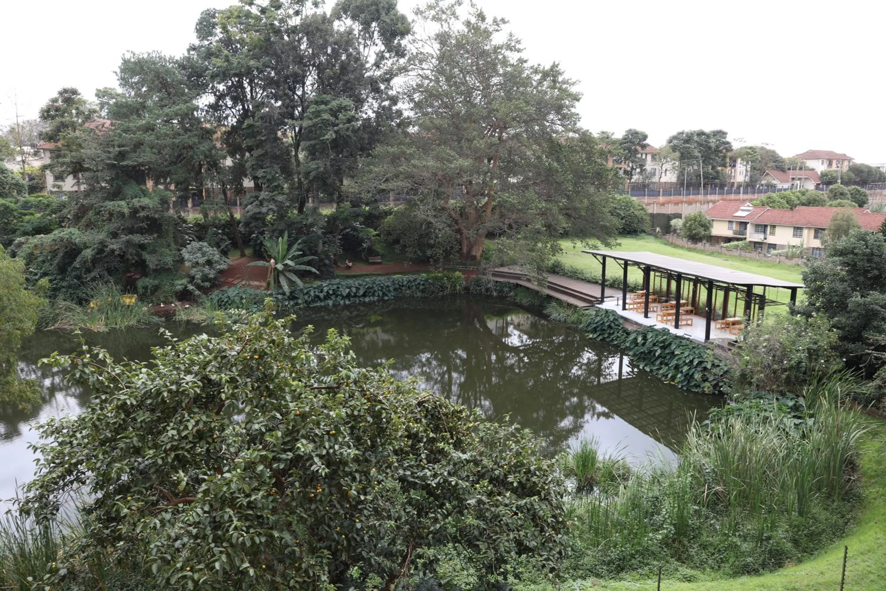 Bird's eye view in Qaribu Inn Boutique Hotel Nairobi