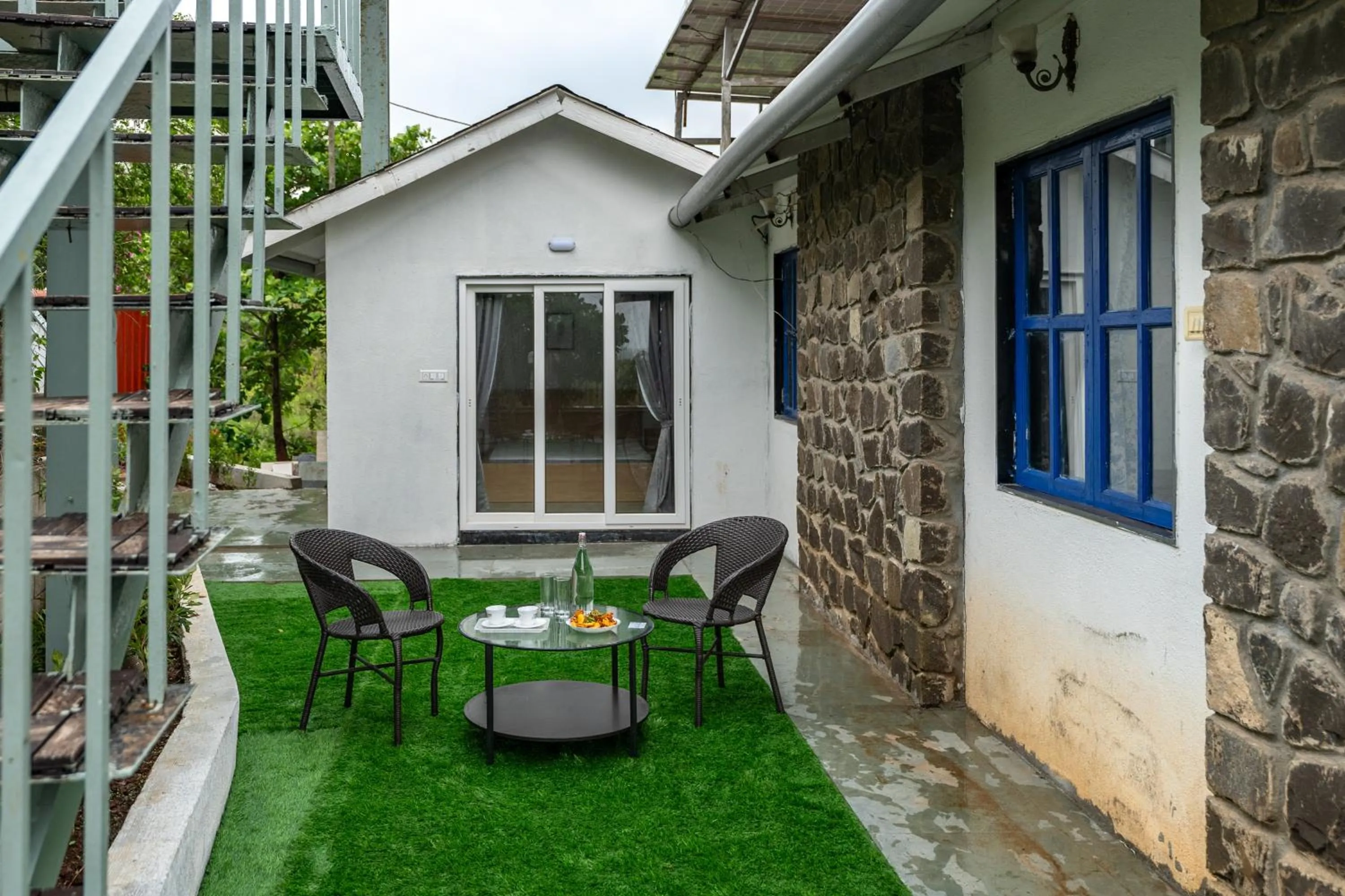 Property building in SaffronStays Le Soil, Igatpuri - pet-friendly villa with viewing deck for panoramic views