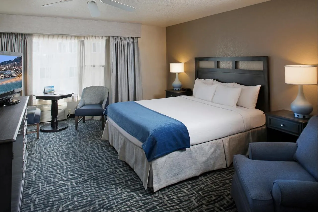 Bed in Blue Sail Inn