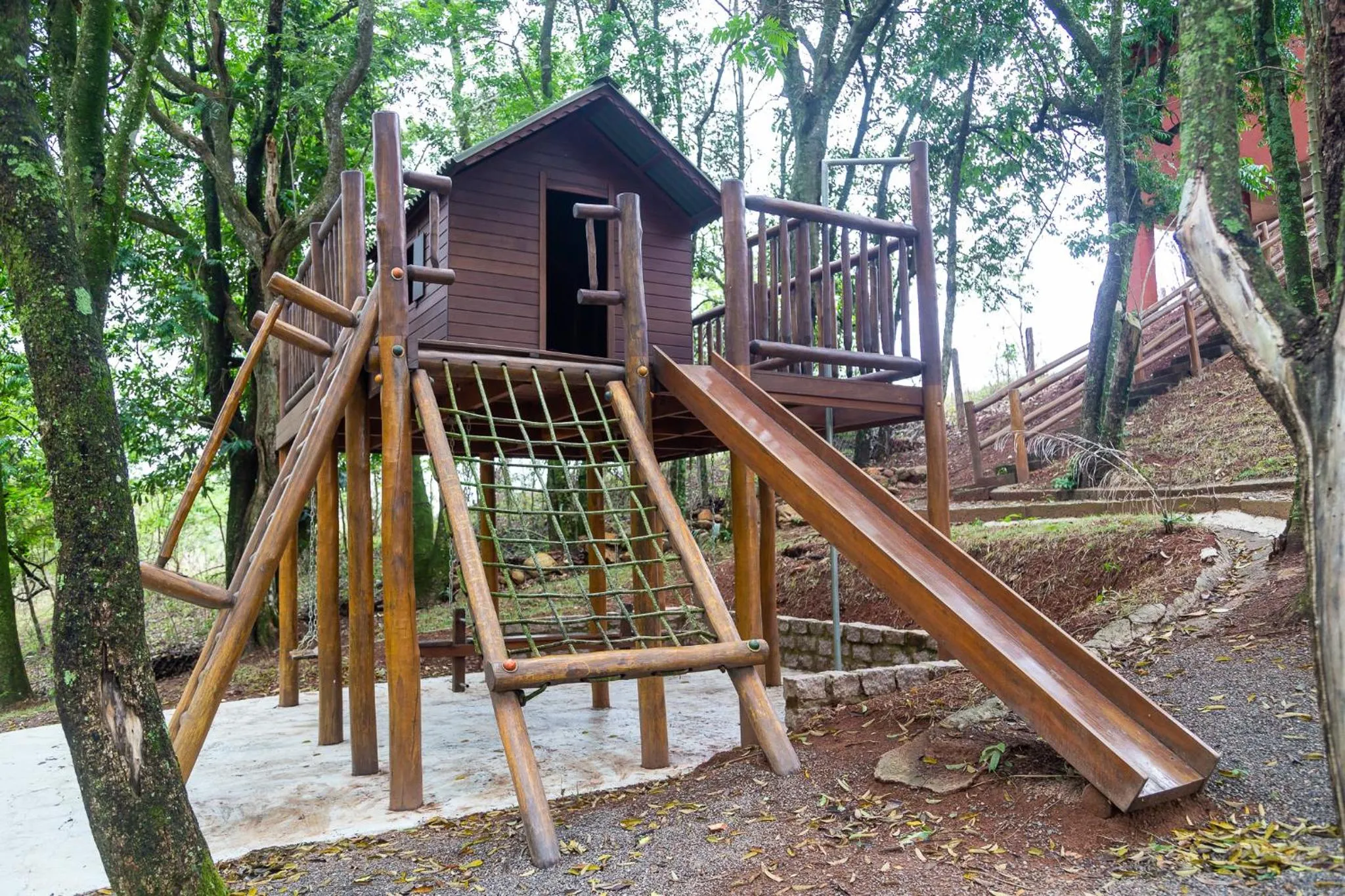 Children play ground in Hotel Chalés Capitanias