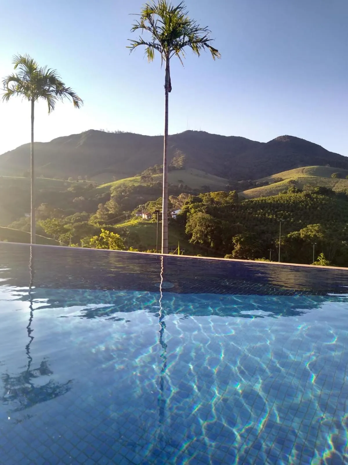 Swimming pool in Hotel Chalés Capitanias