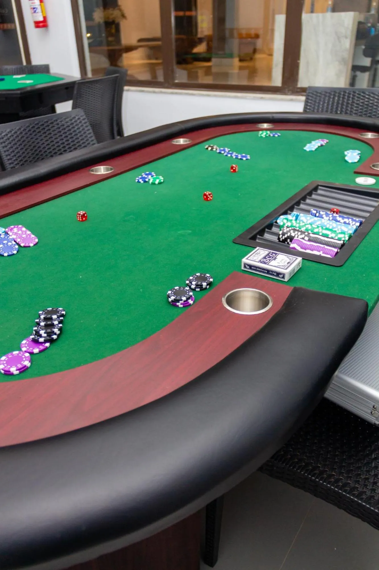 Game Room in Hotel Chalés Capitanias