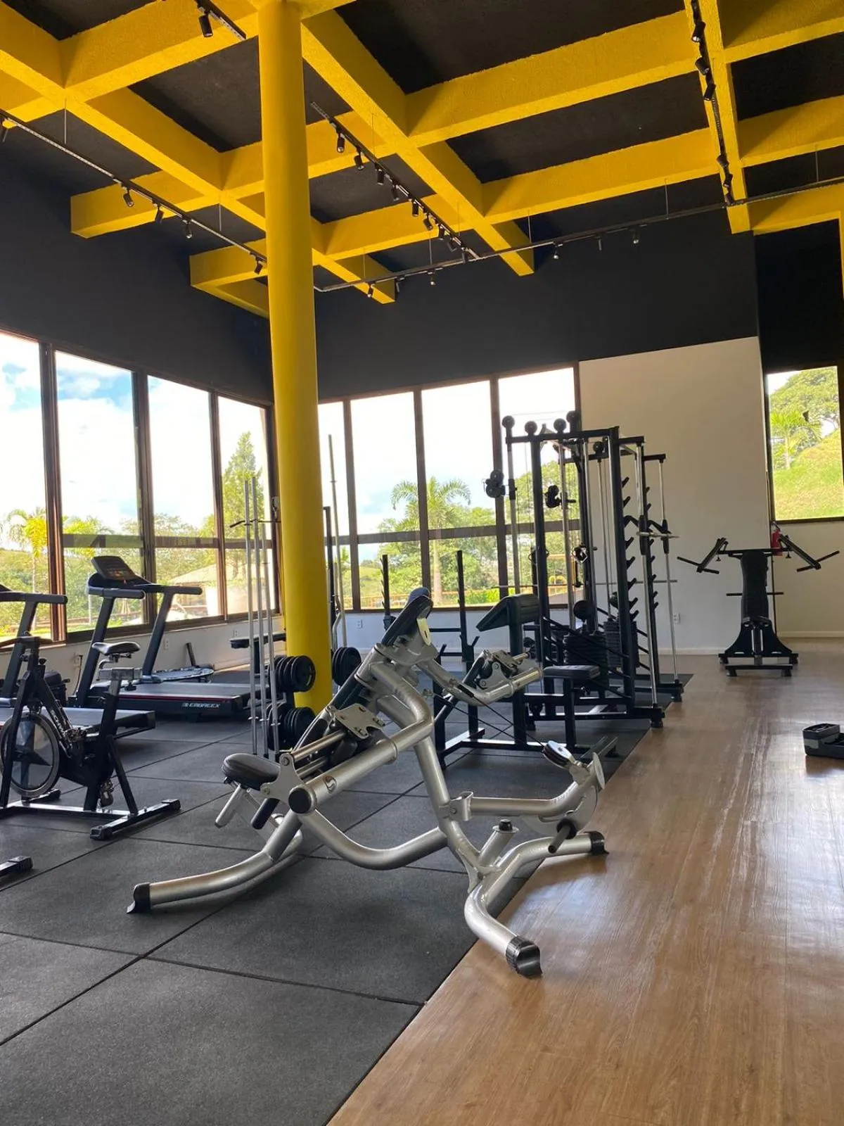 Fitness centre/facilities in Hotel Chalés Capitanias