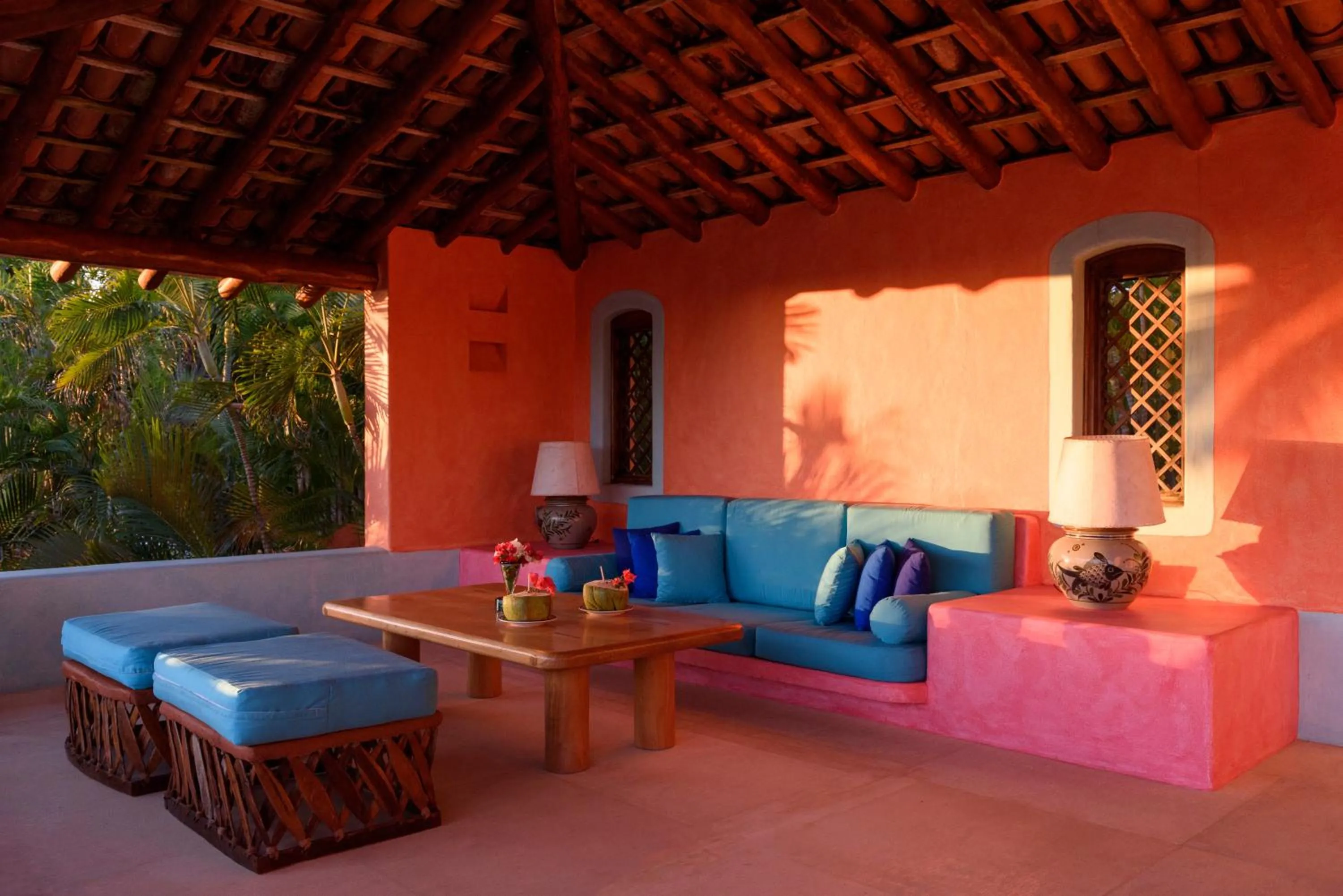 Living room in Las Alamandas