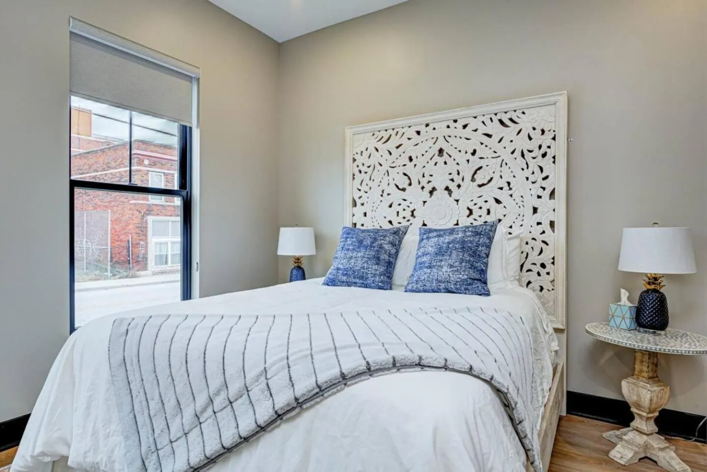 Bed in Jungle Bungalow