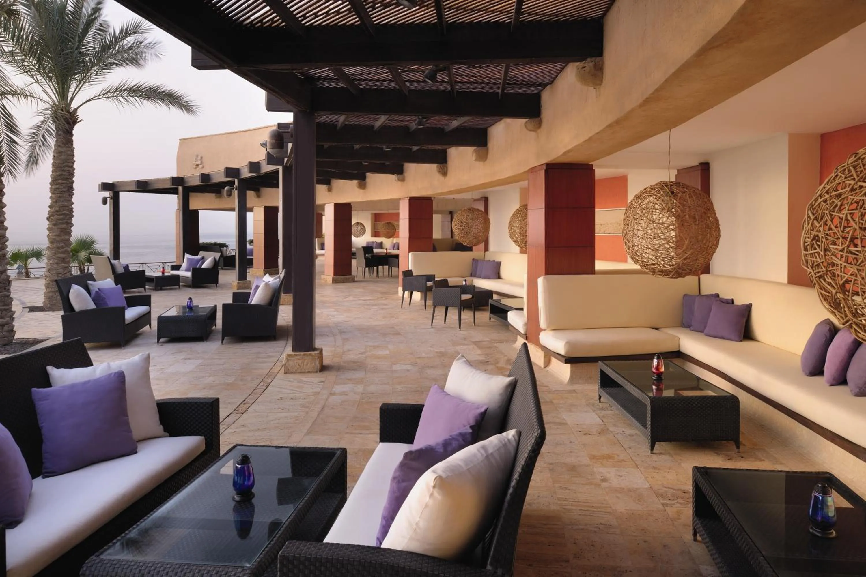 Patio in Mövenpick Resort & Spa Dead Sea