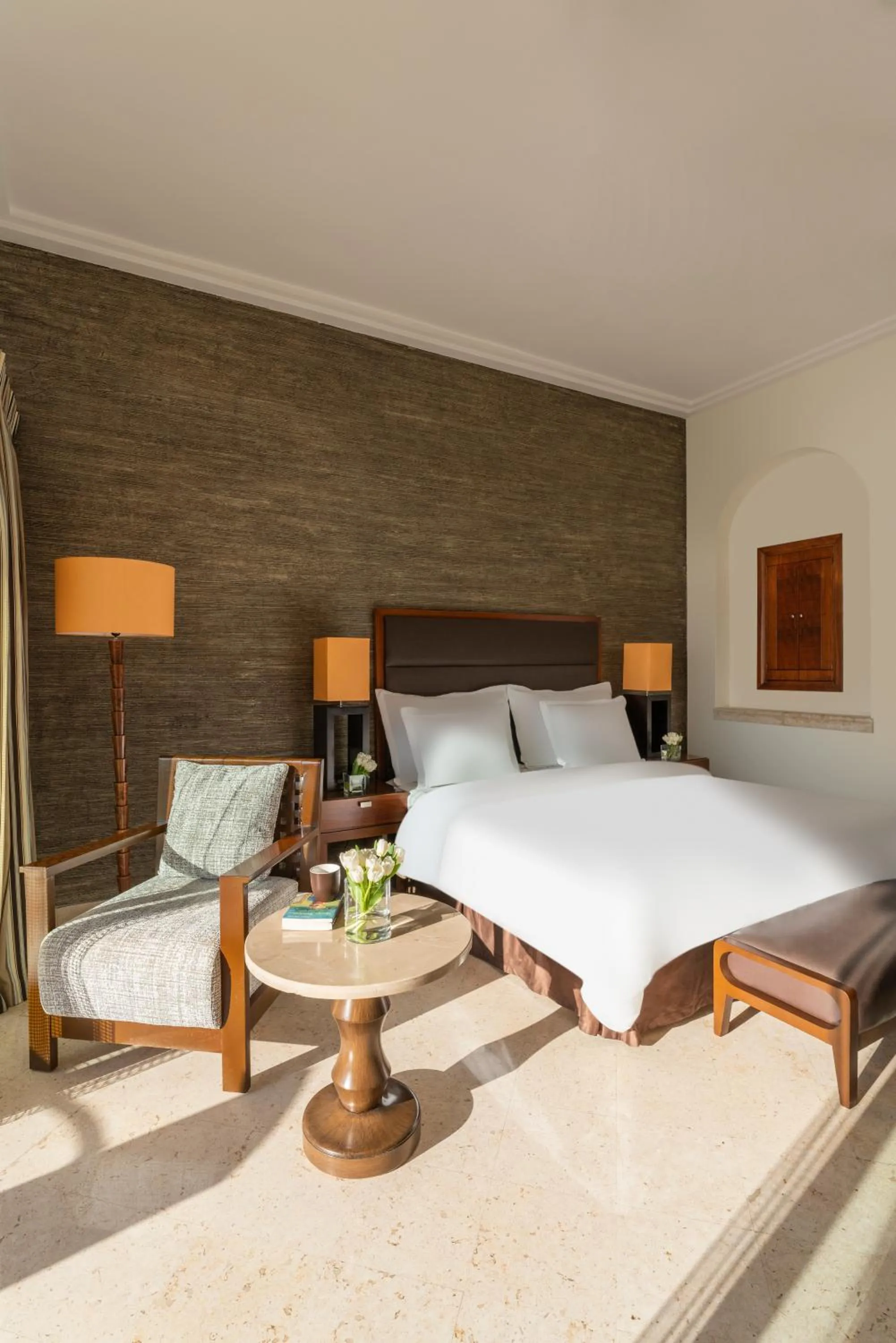 Bedroom, Bed in Mövenpick Resort & Spa Dead Sea