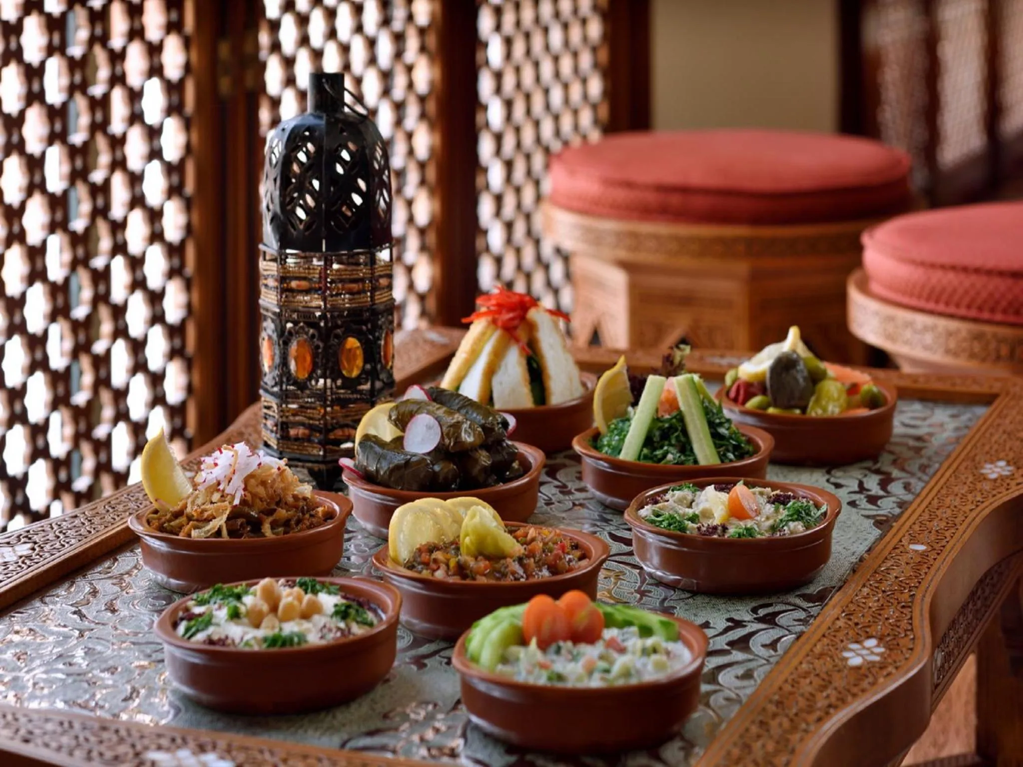 Continental breakfast in Mövenpick Resort & Spa Dead Sea