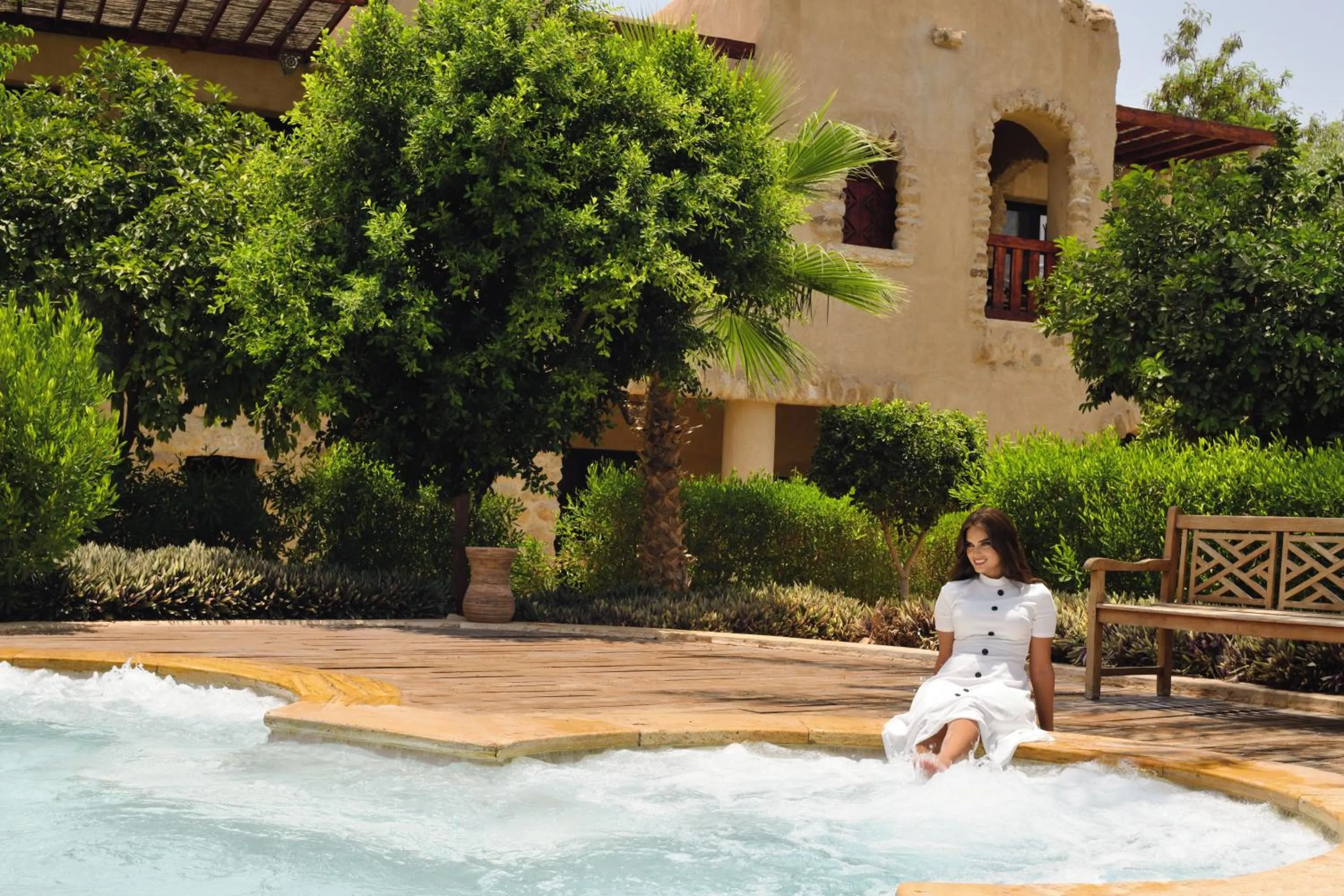 Garden in Mövenpick Resort & Spa Dead Sea