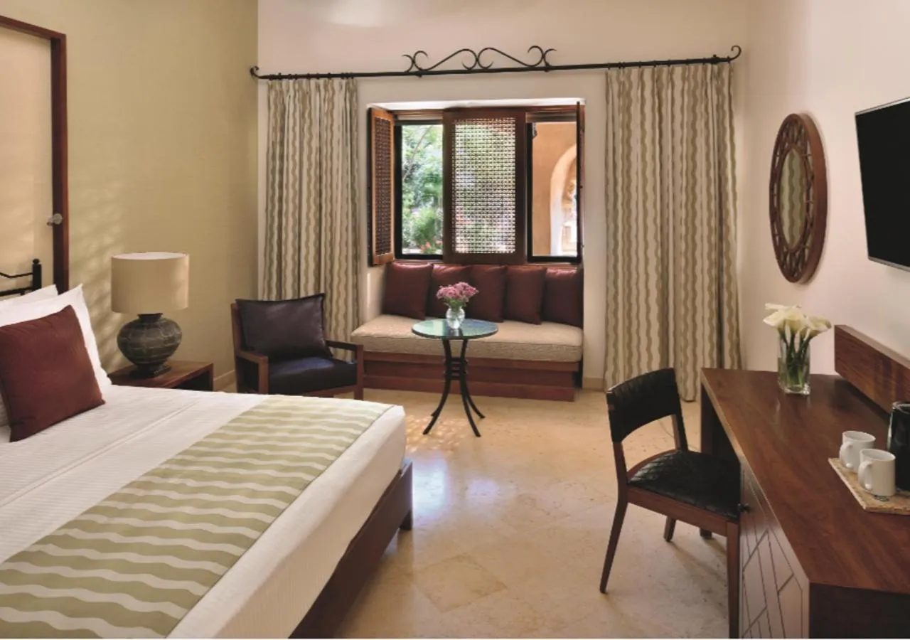 Bed in Mövenpick Resort & Spa Dead Sea