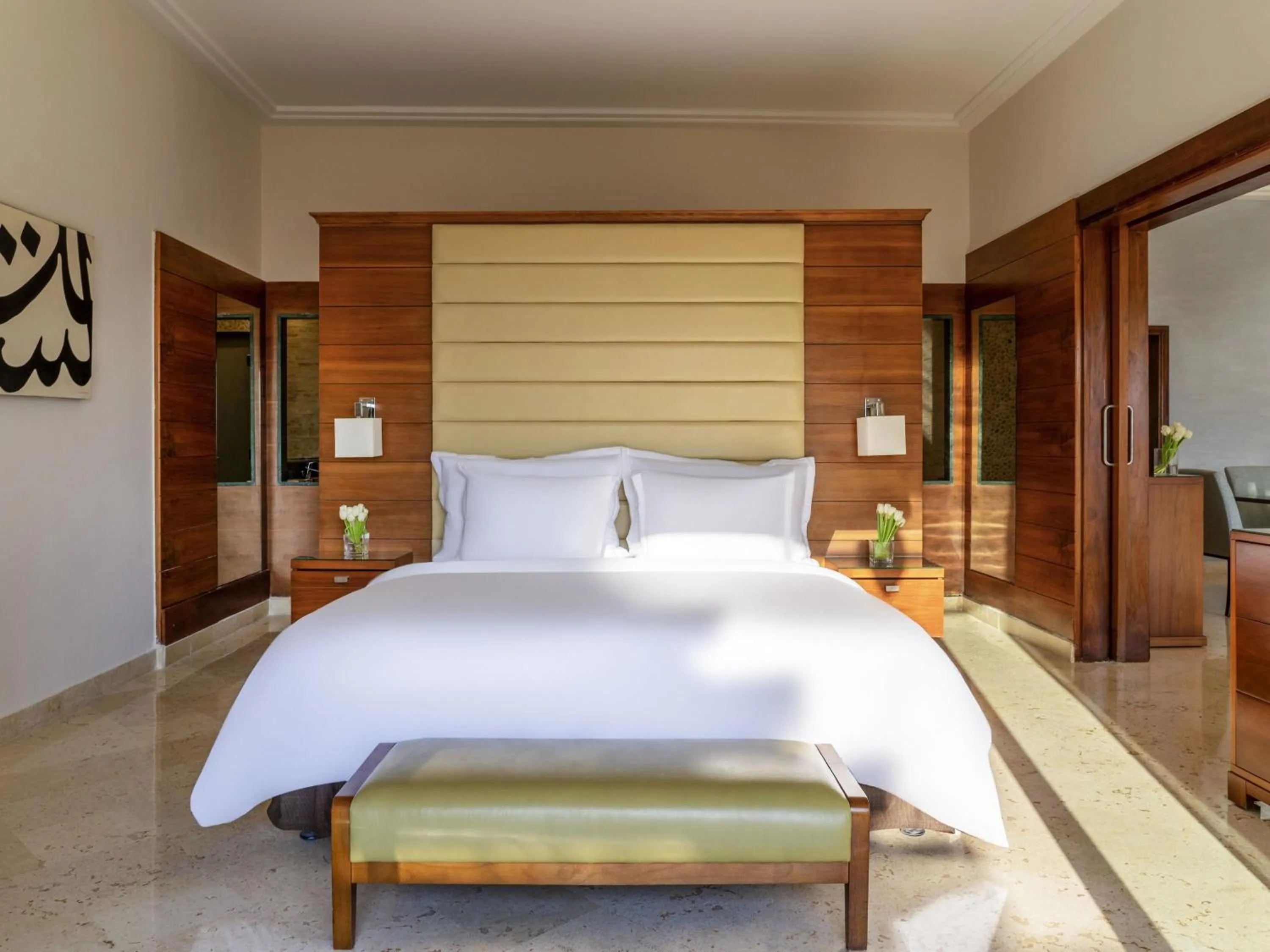 Bedroom, Bed in Mövenpick Resort & Spa Dead Sea