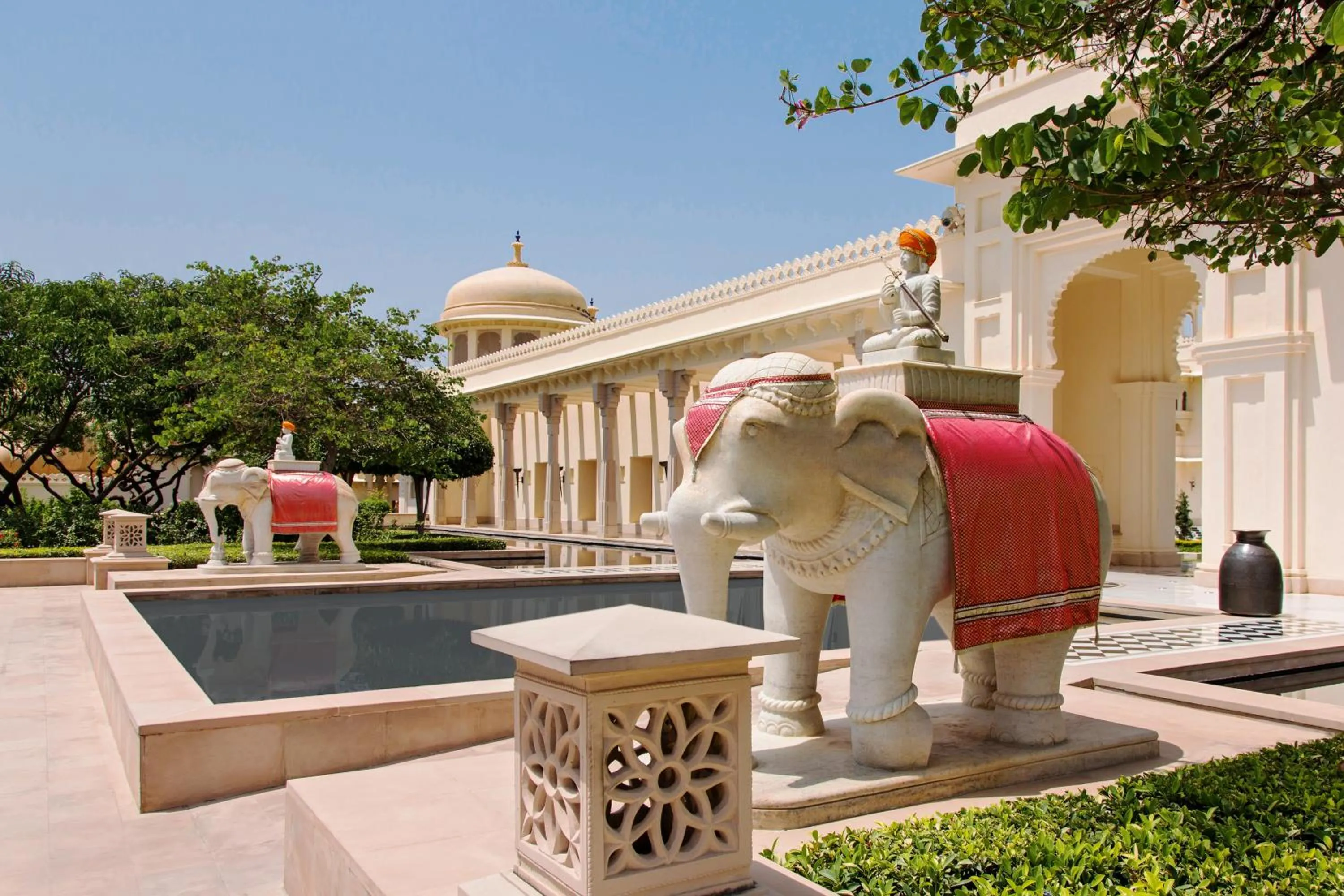 Facade/entrance in The Oberoi Udaivilas Udaipur