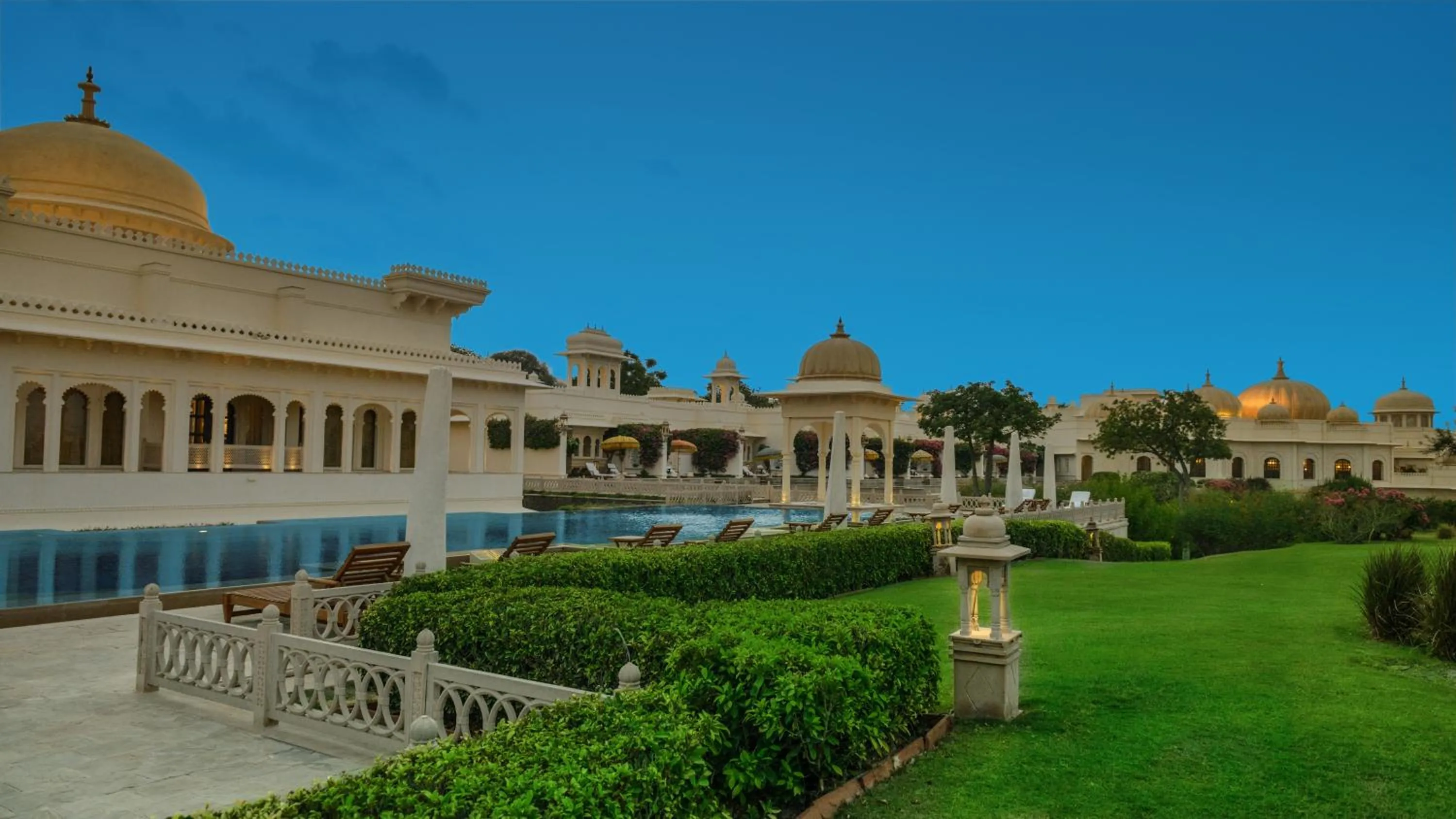 Garden in The Oberoi Udaivilas Udaipur